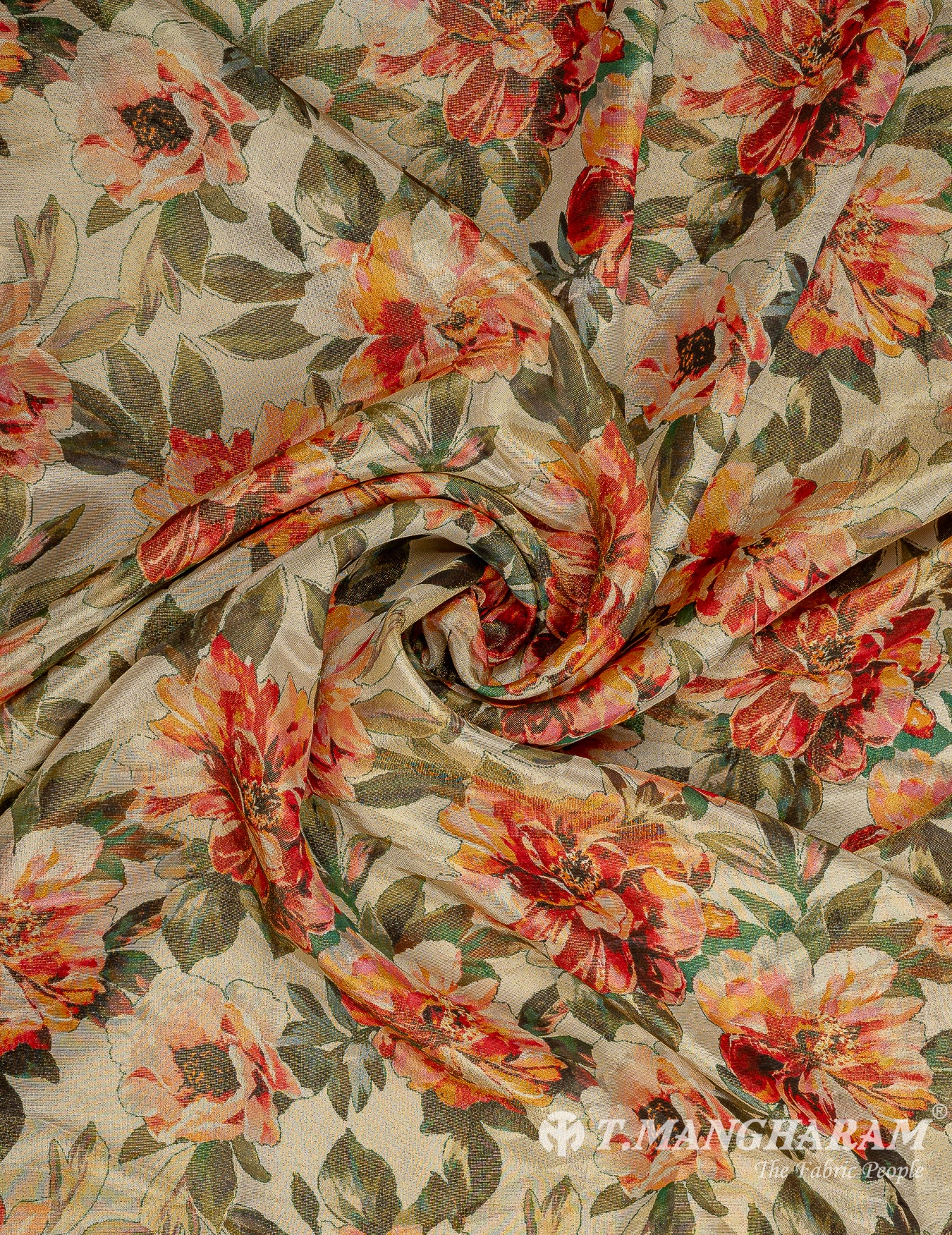 Multicolor Organza Tissue Fabric - EC9832 view-1