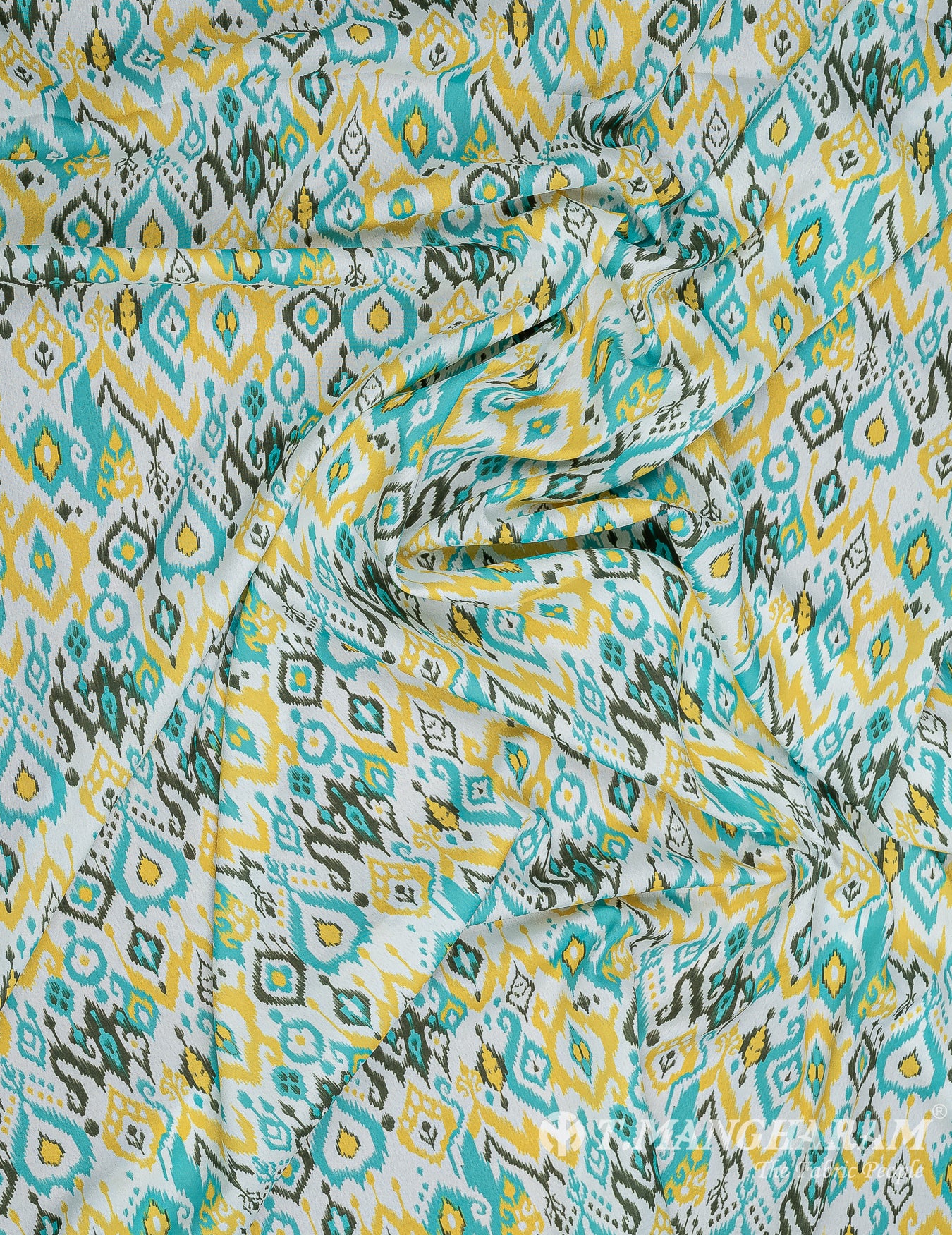 Multicolor Crepe Fabric - EB7228 view-4