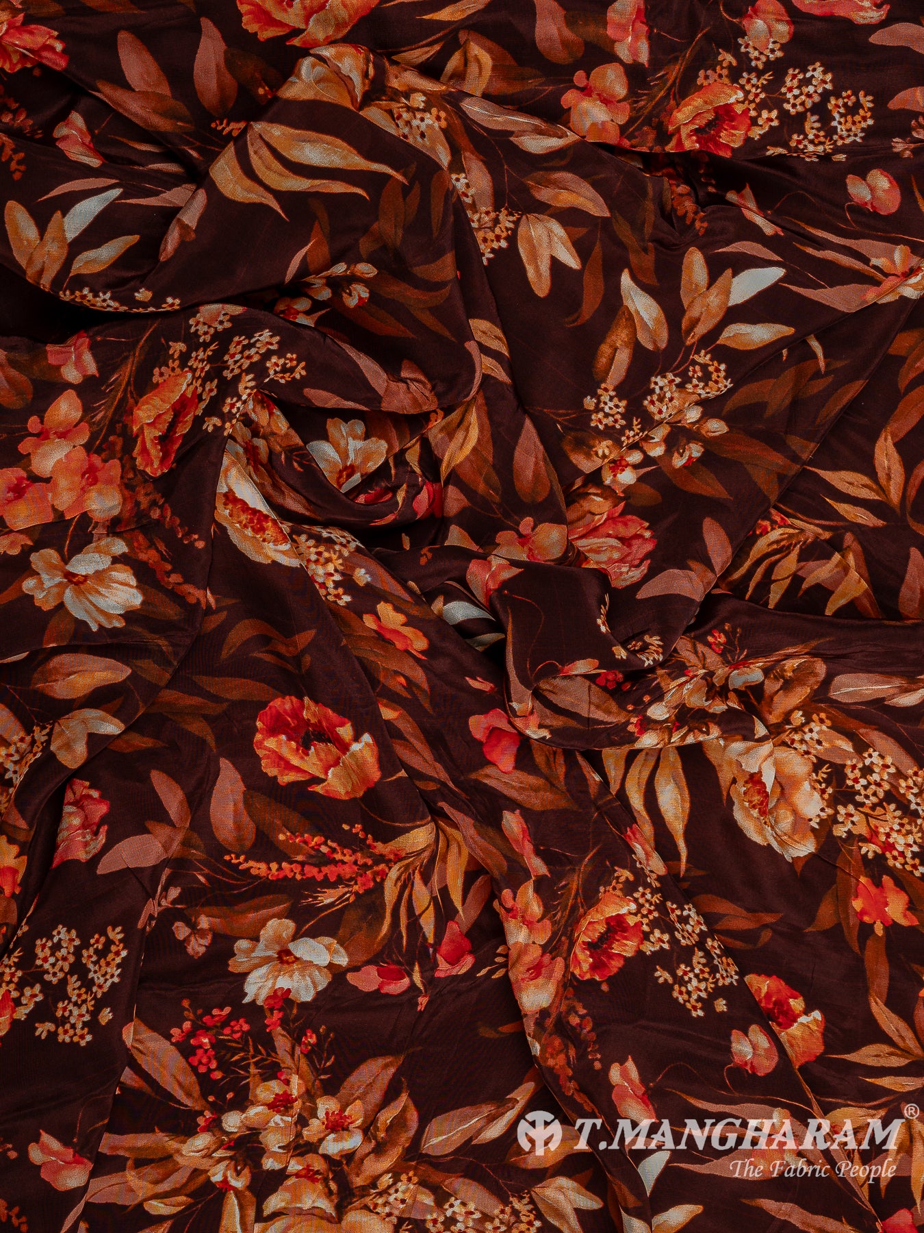 Multicolor Crepe Fabric - EC9594 view-4