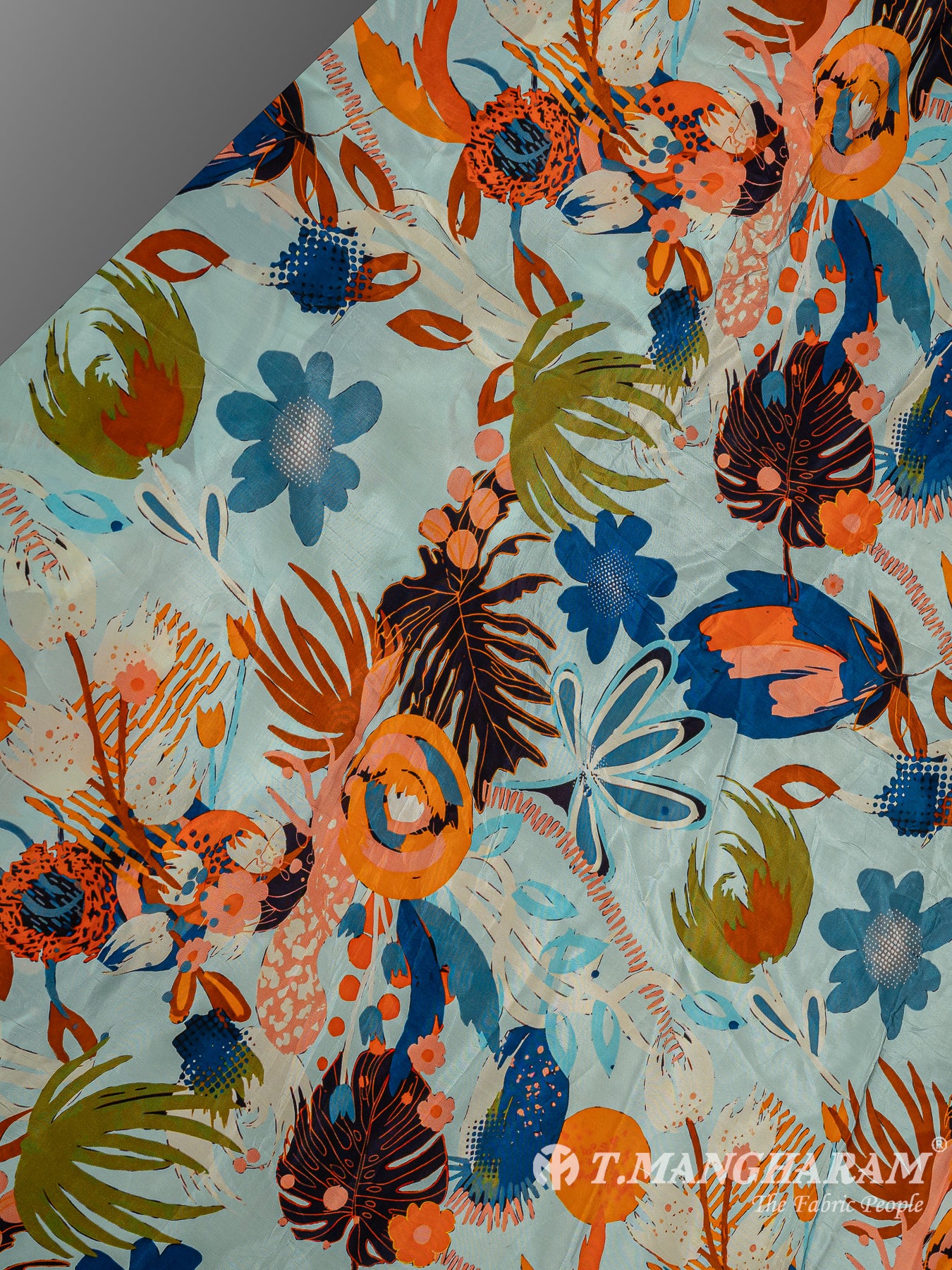 Multicolor Crepe Fabric - EC9605 view-2