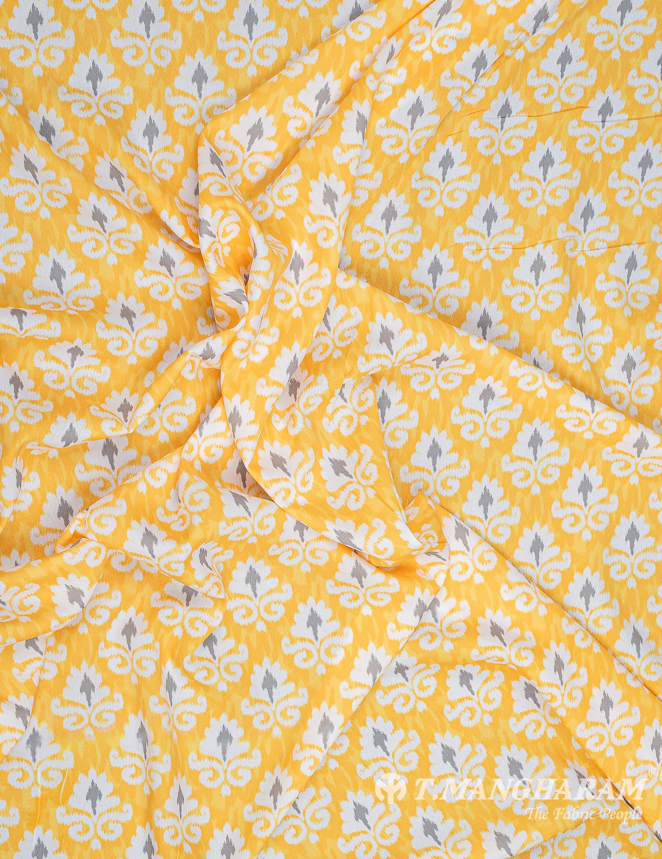 Multicolor Crepe Fabric - EB7229 view-4