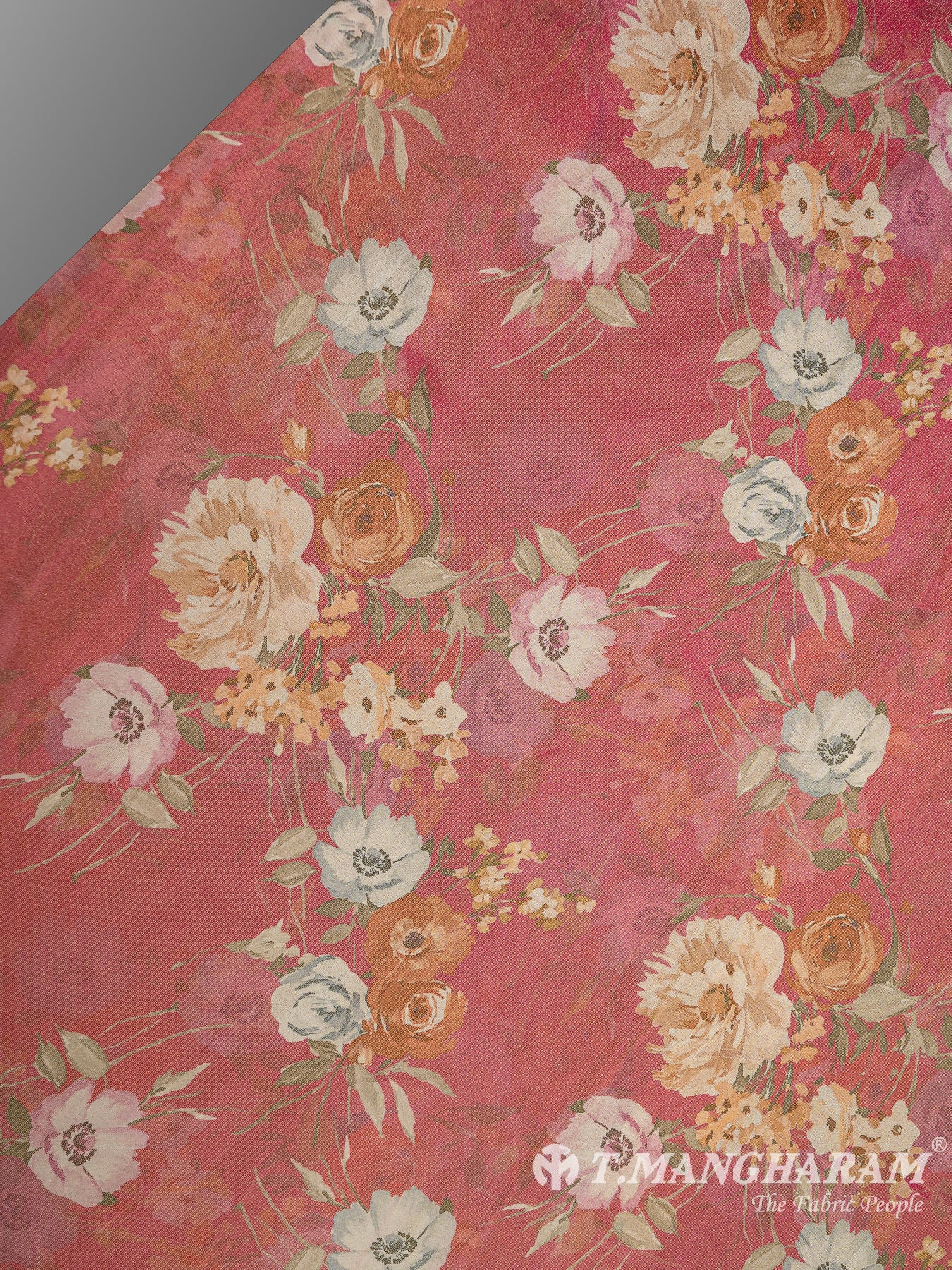 Pink Organza Tissue Fabric - EC8305 view-2