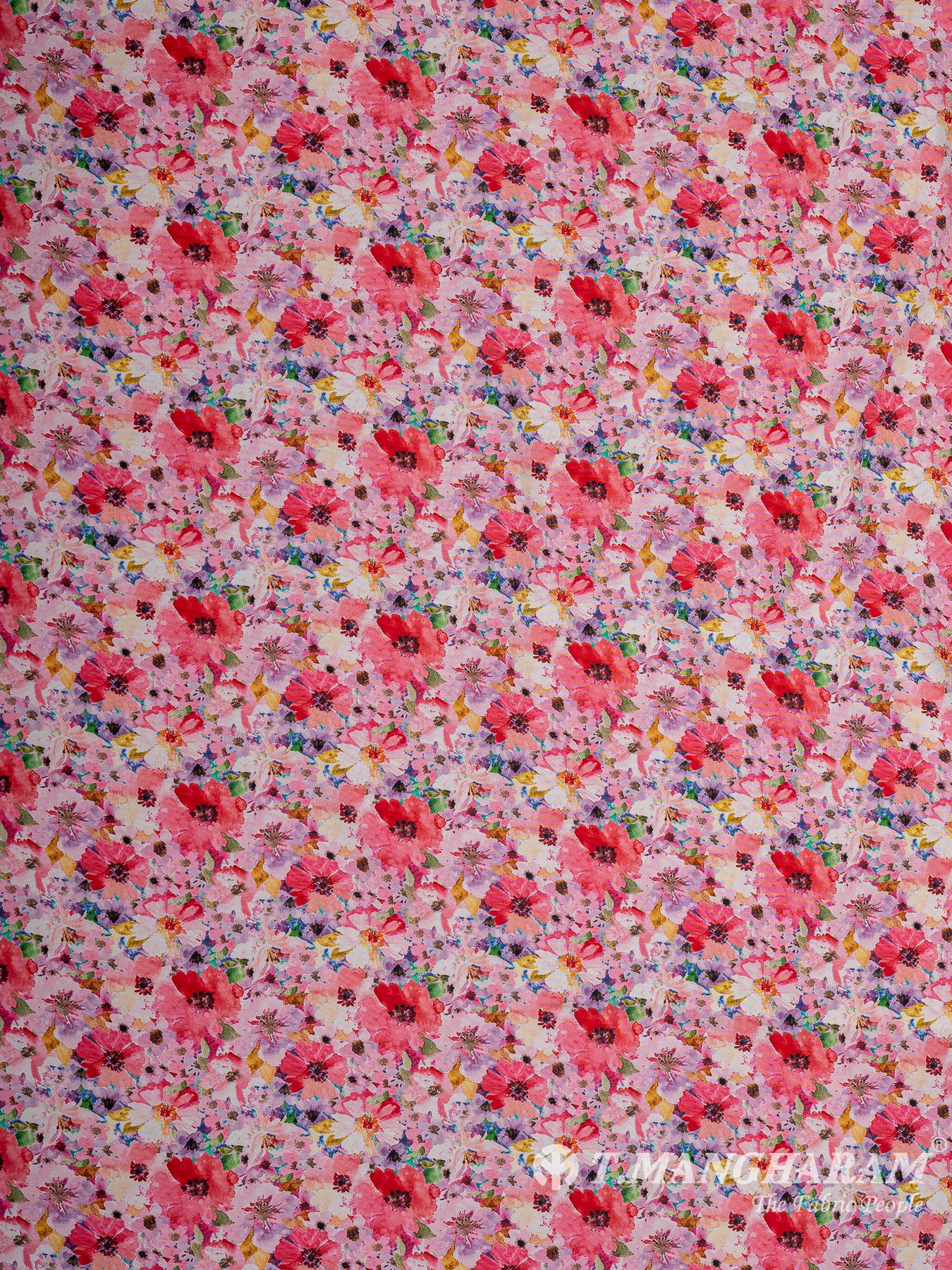 Pink Crepe Fabric - EB8127 view-3