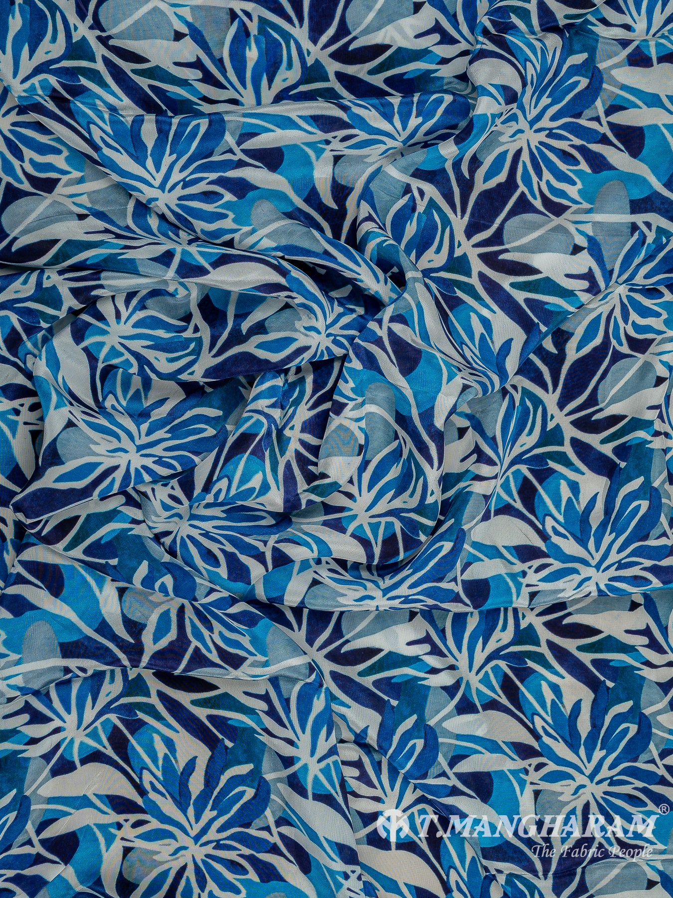 Multicolor Crepe Fabric - EC9599 view-4