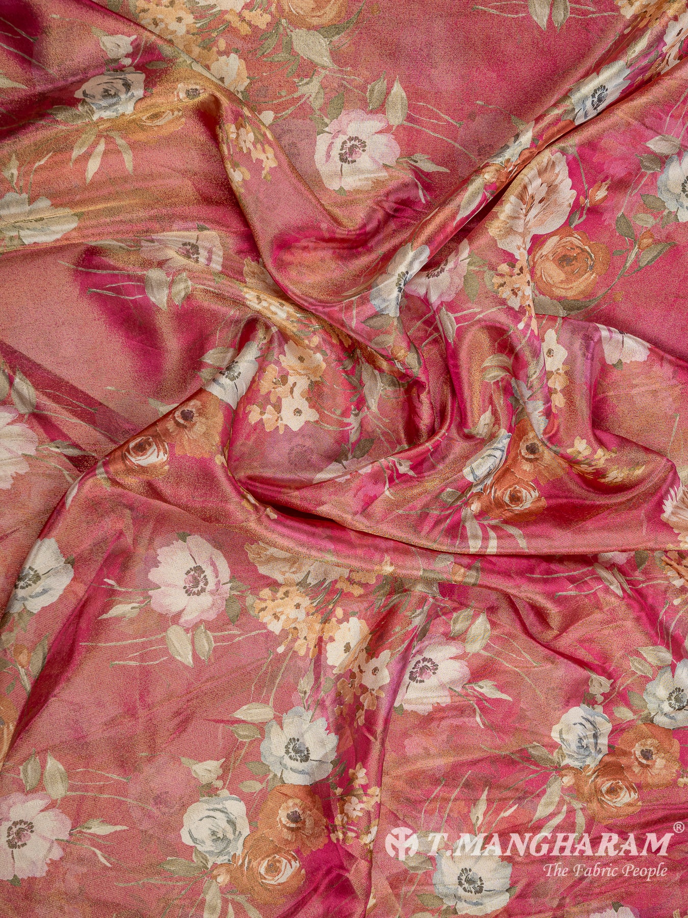 Pink Organza Tissue Fabric - EC8305 view-4