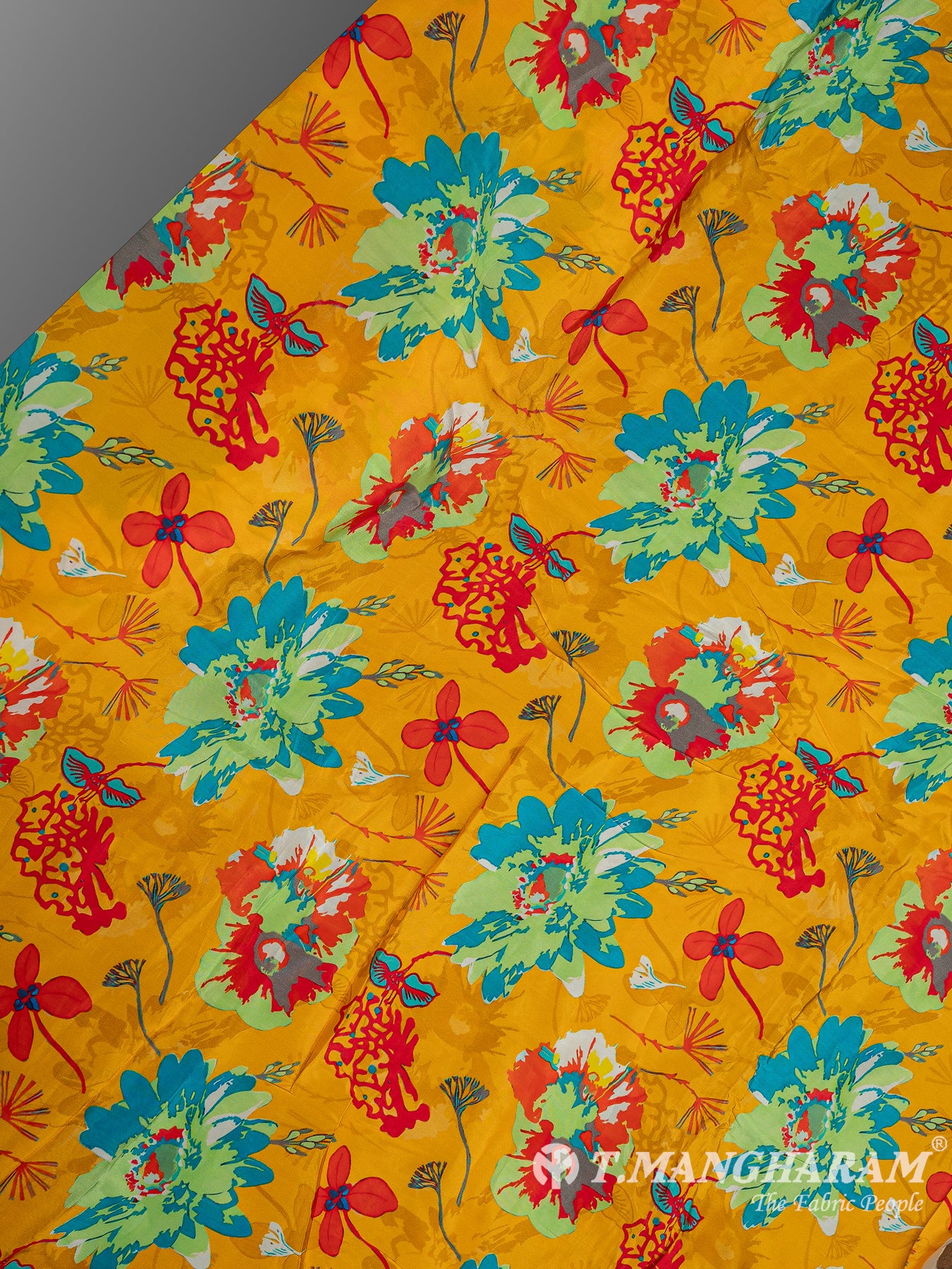 Multicolor Crepe Fabric - EC9598 view-2