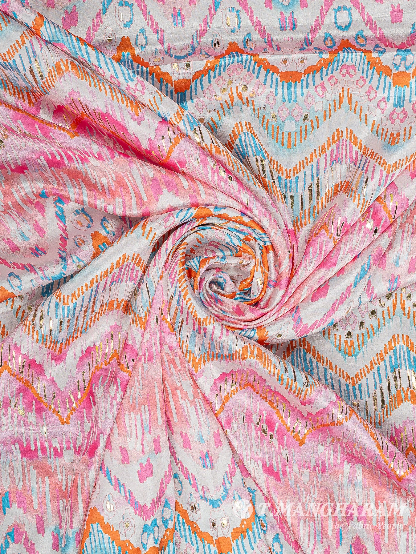 Pink Satin Fabric - EC11084