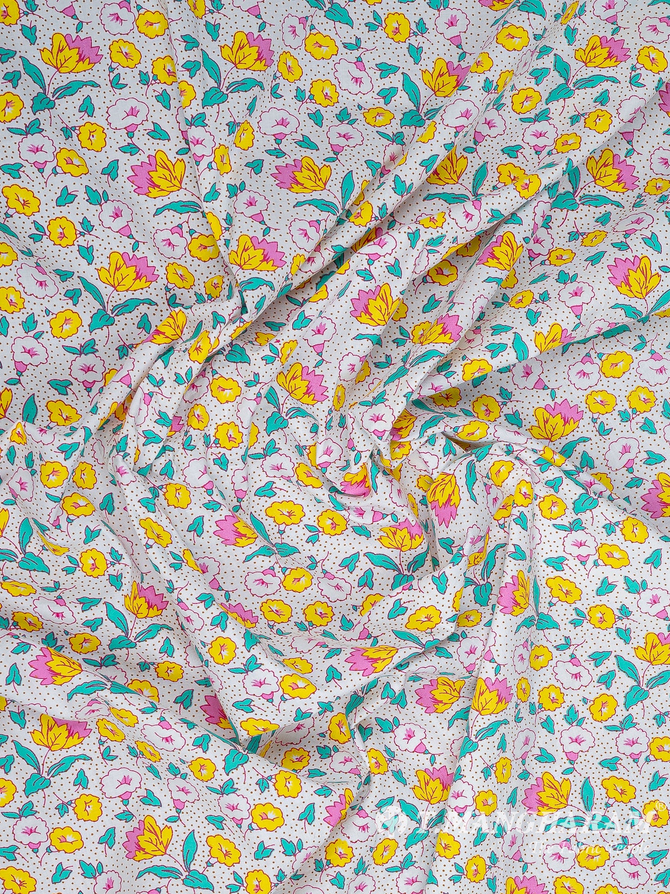 Baby Pink Cotton Fabric - EA2579 view-4