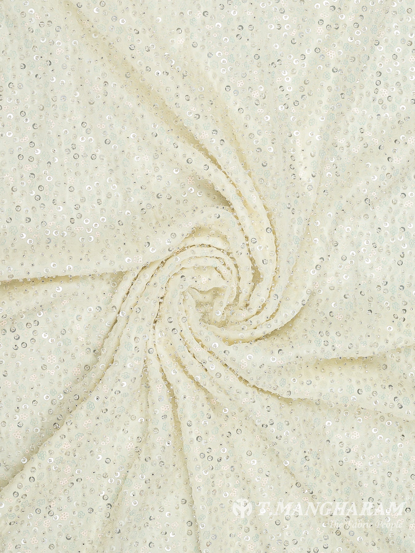 Multicolor Fancy Net Fabric - EC9060 view-1