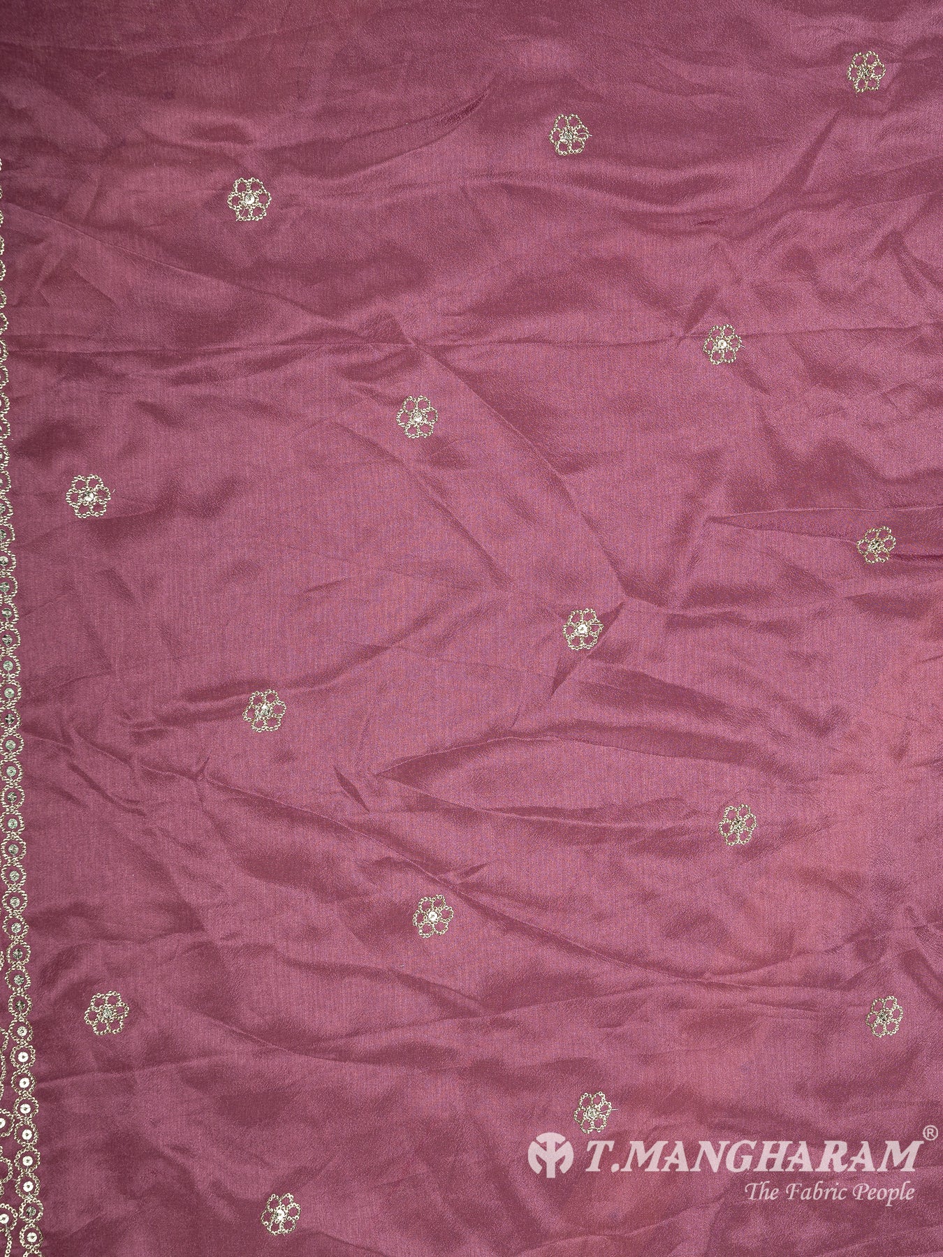 Pink Chinnon Silk Fabric - EC8297 view-5