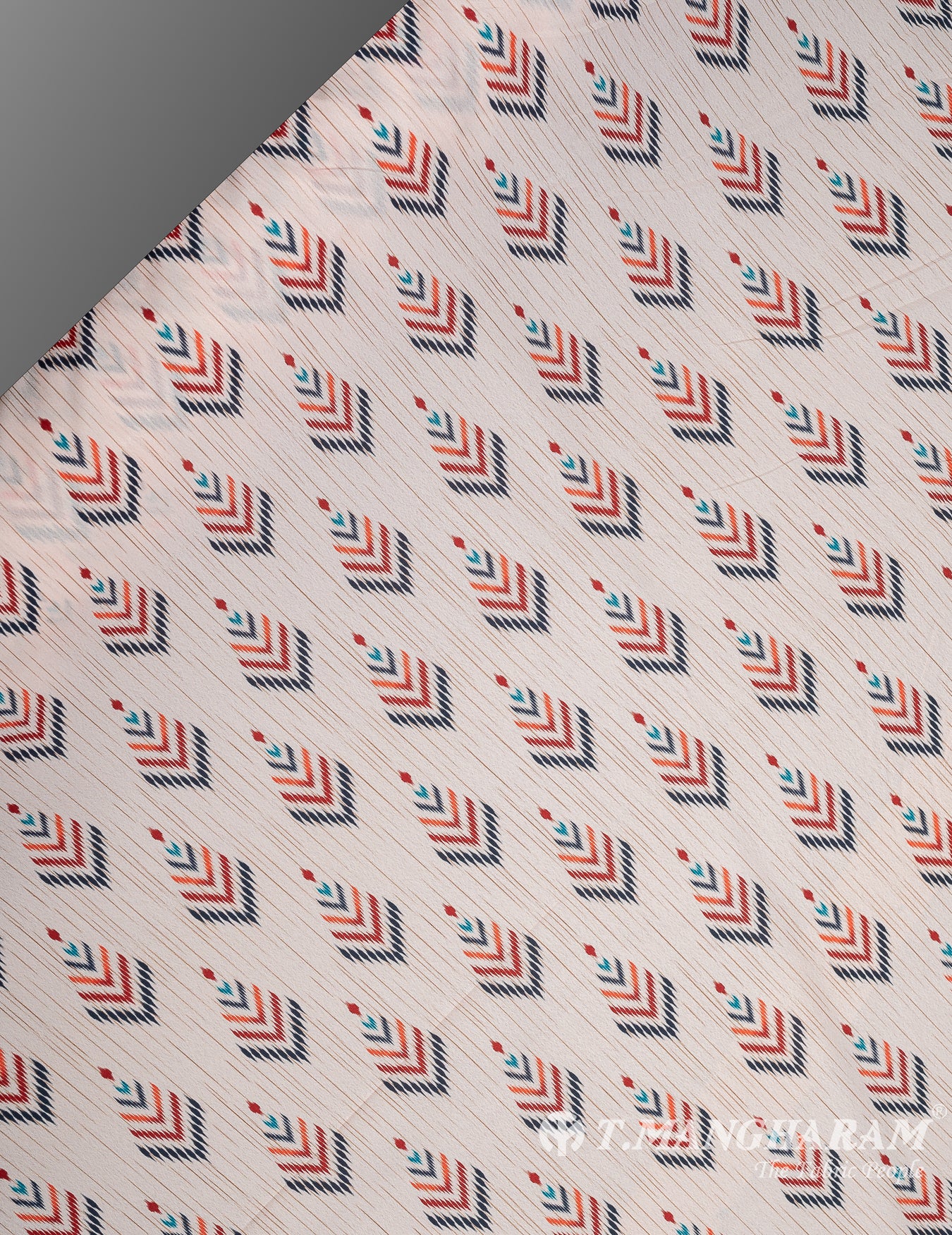 Multicolor Crepe Fabric - EB7230 view-2
