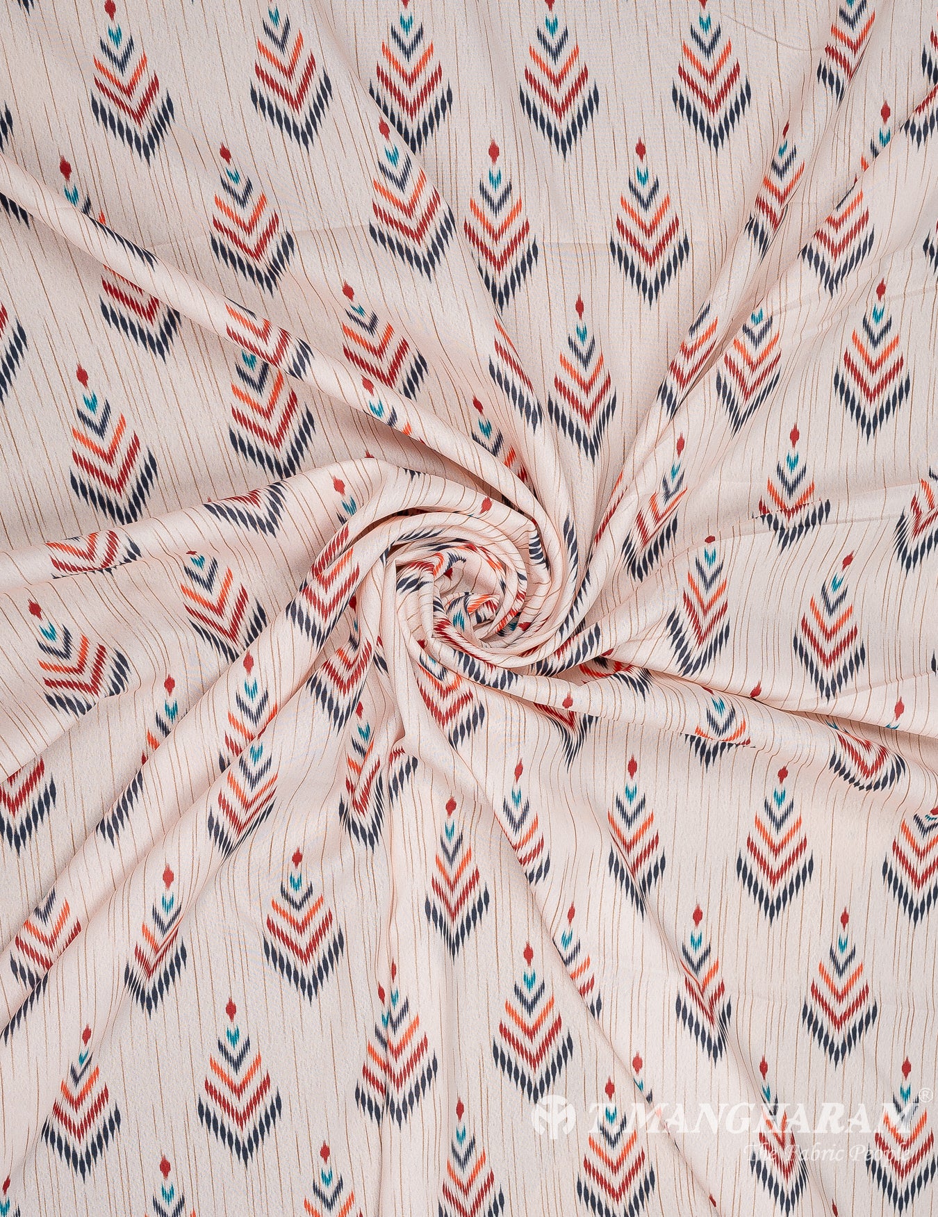 Multicolor Crepe Fabric - EB7230 view-1