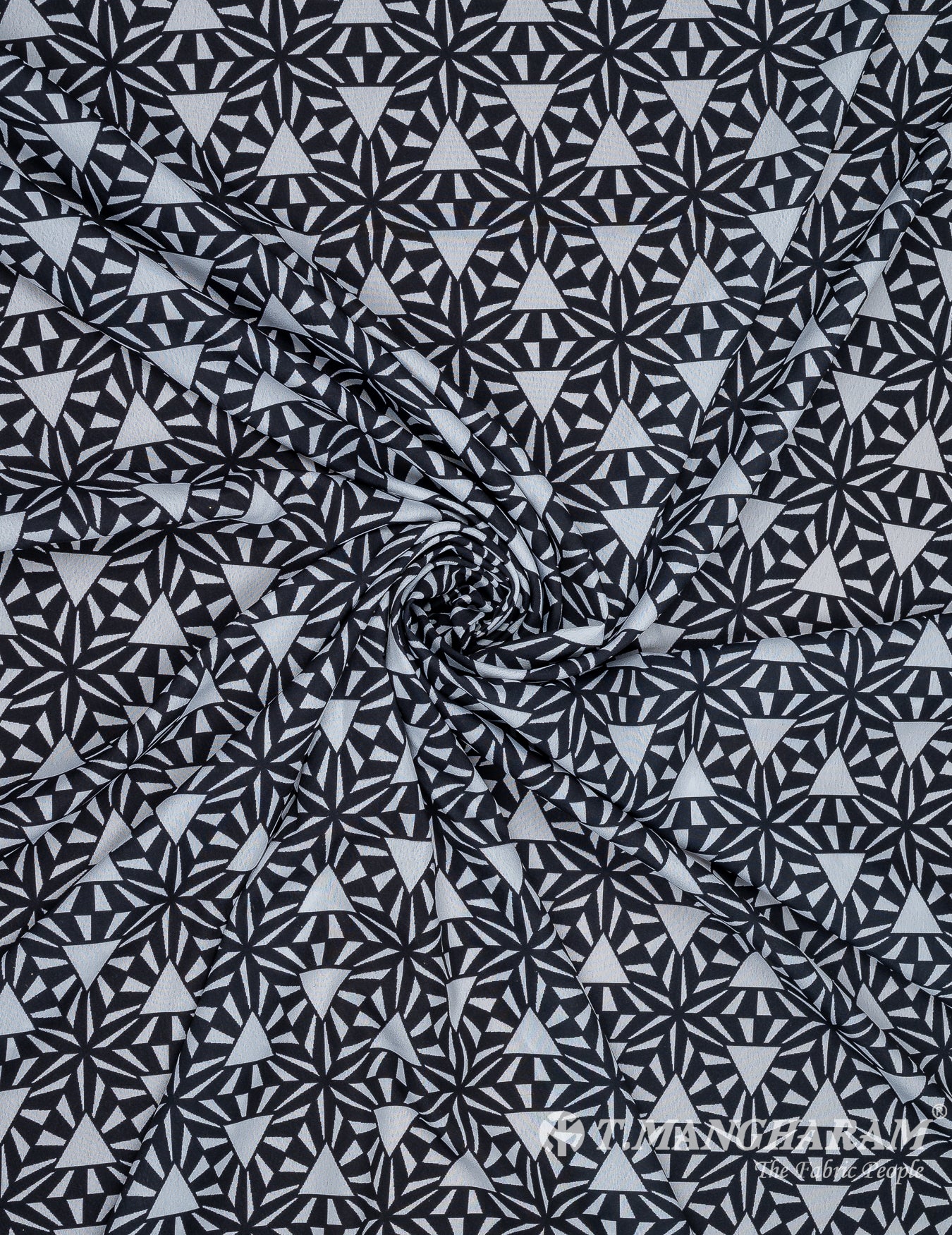 Multicolor Crepe Fabric - EC9898 view-1
