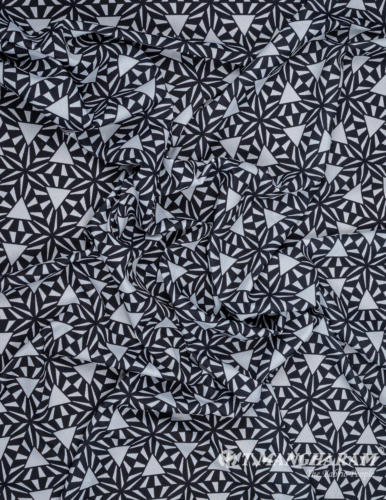 Multicolor Crepe Fabric - EC9898 view-4