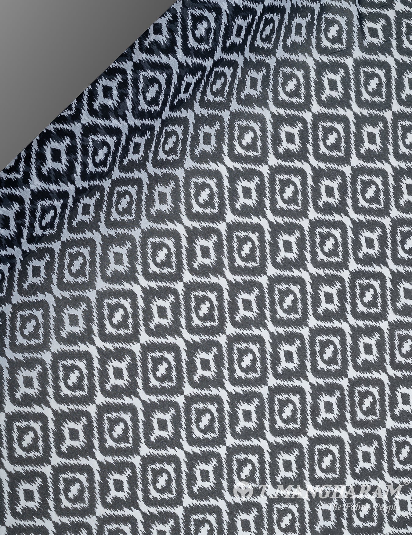 White Georgette Fabric - EB7222 view-2