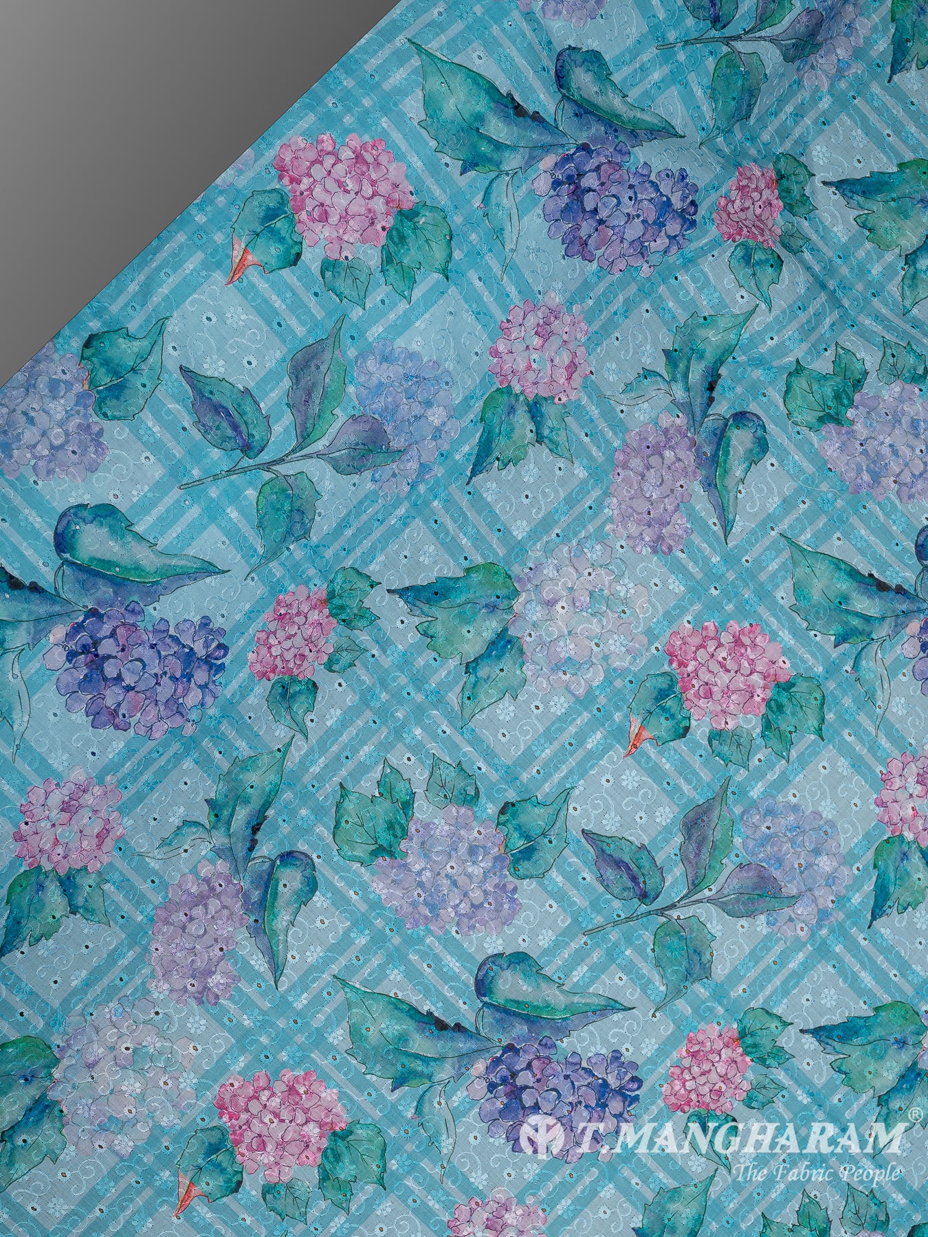 Multicolor Cotton Embroidery Fabric - EC9931 view-2