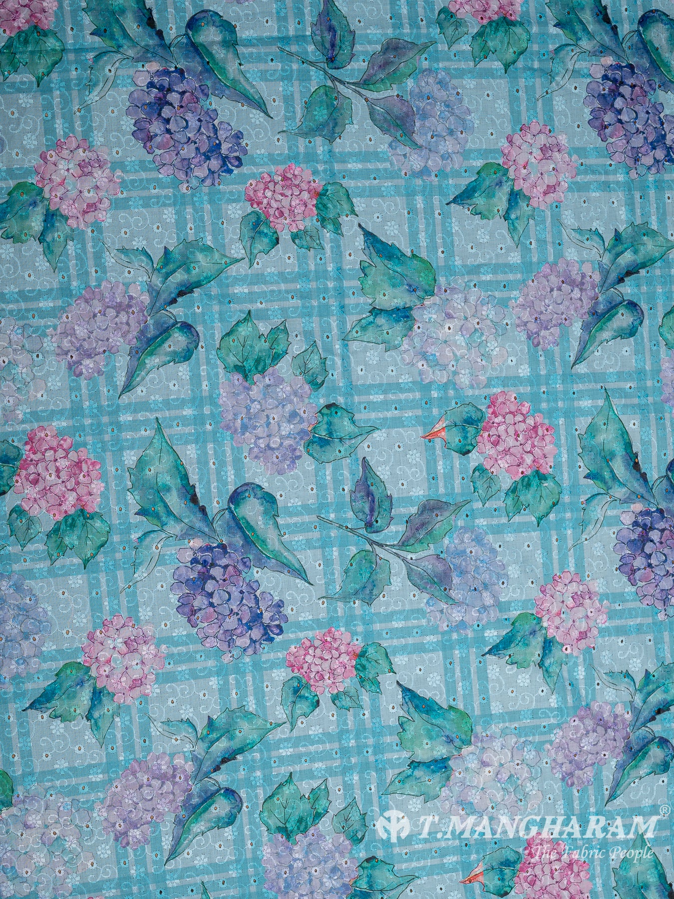 Multicolor Cotton Embroidery Fabric - EC9931 view-3