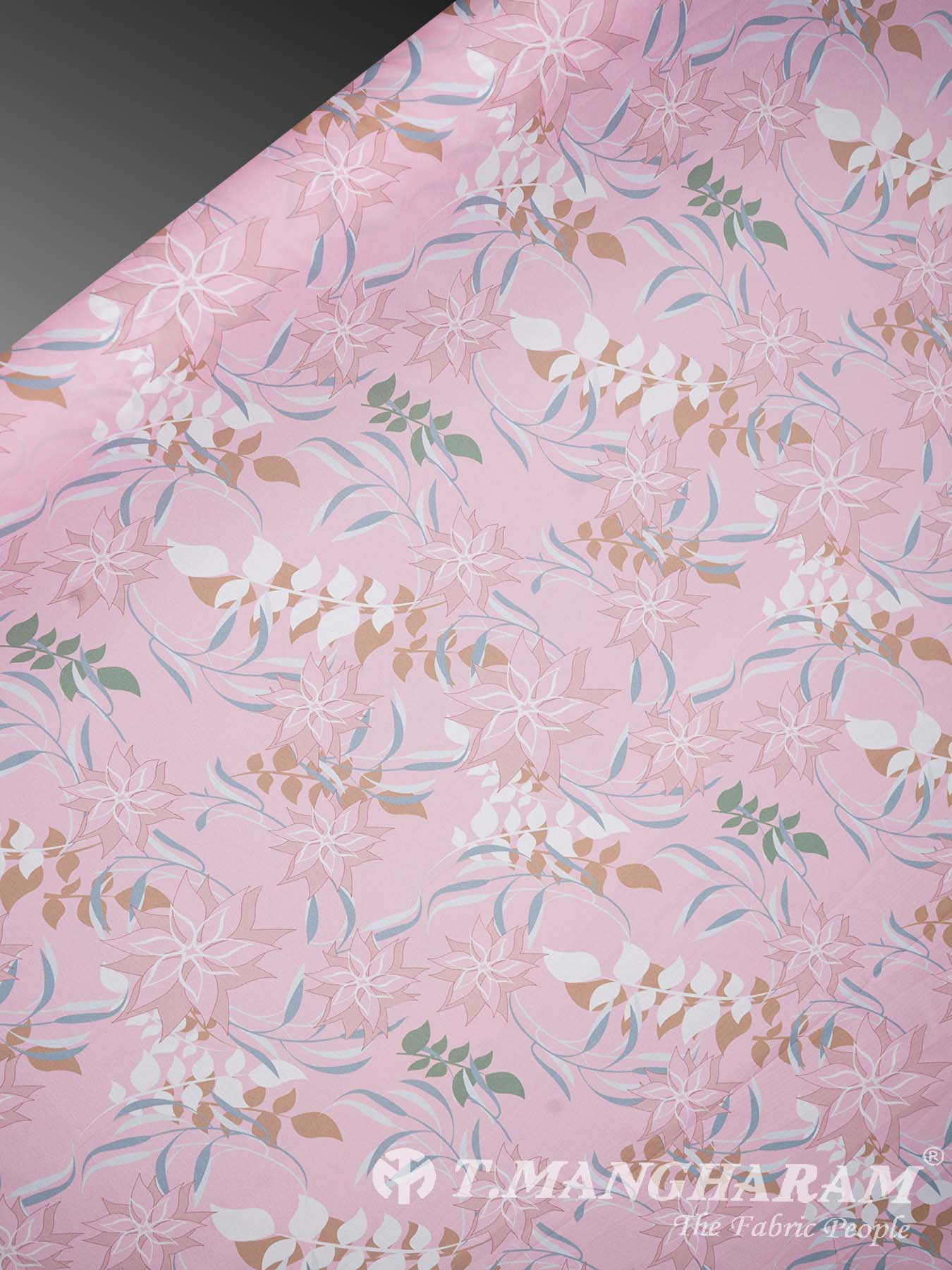 Pink Crepe Fabric - EA1286 view-2