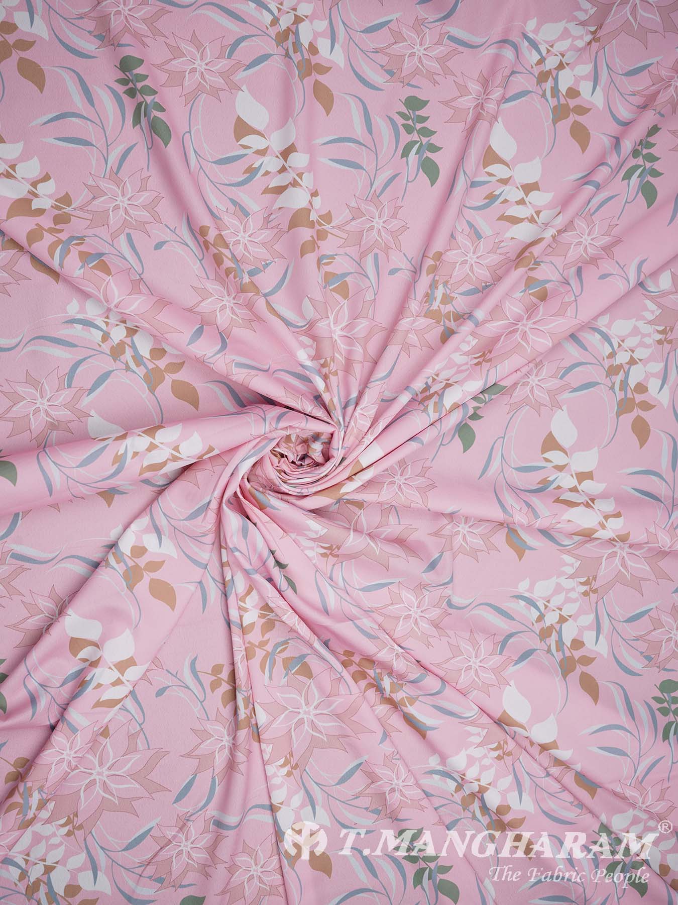 Pink Crepe Fabric - EA1286 view-1
