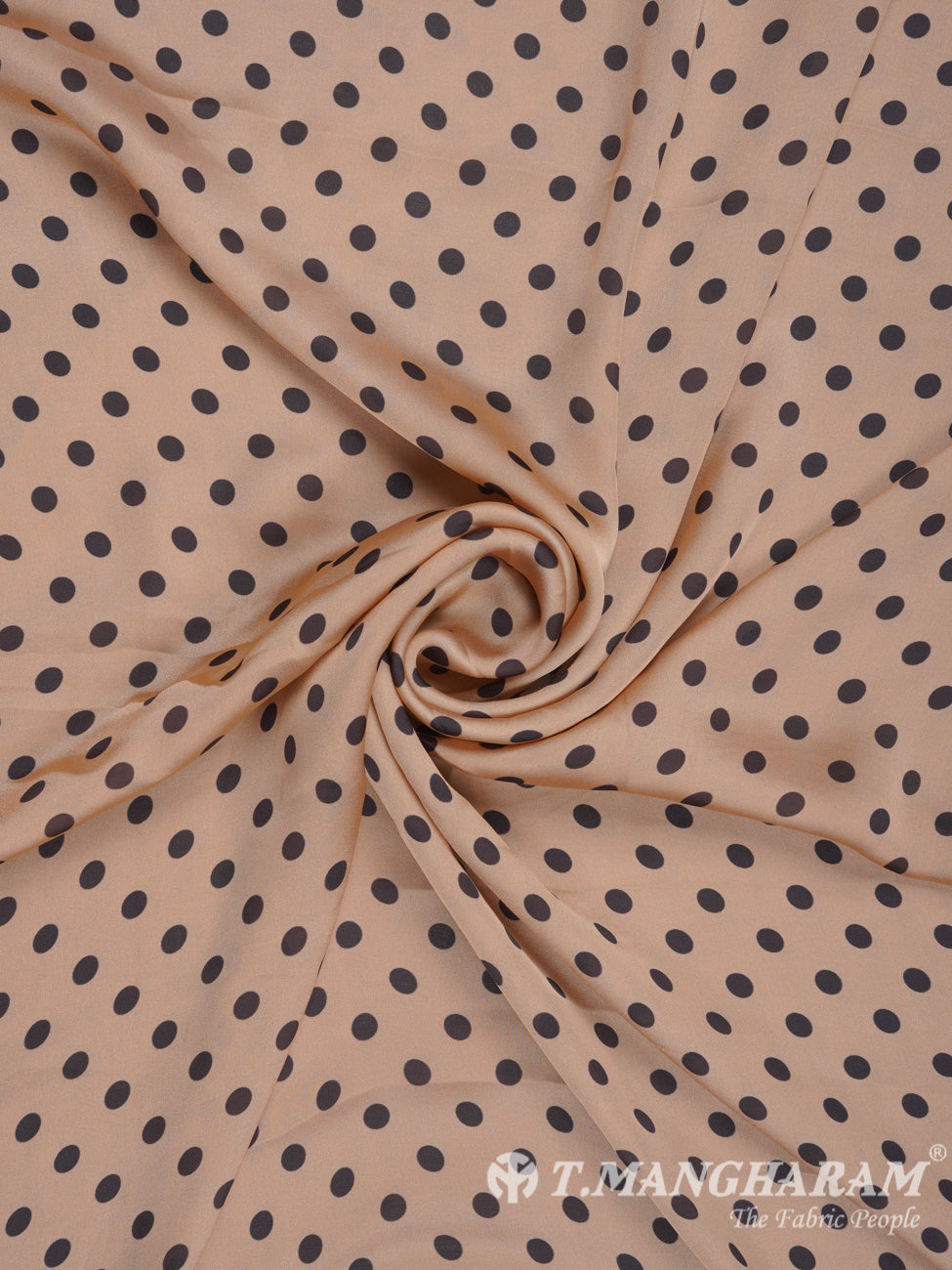 Brown Satin Fabric - EB1532 - view-1