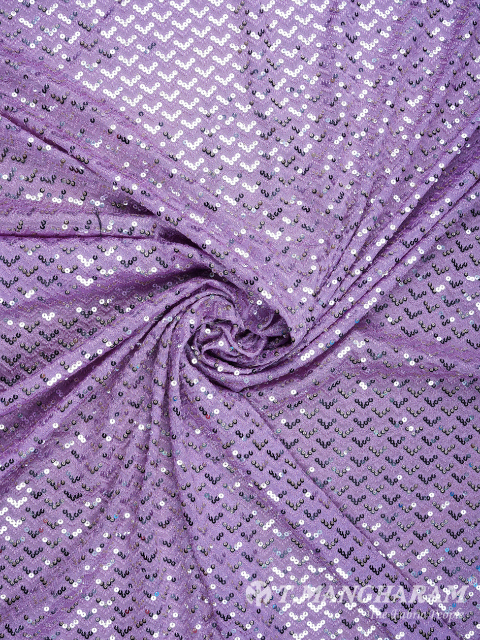Purple Chinnon Silk Fabric - EB0439 view-1