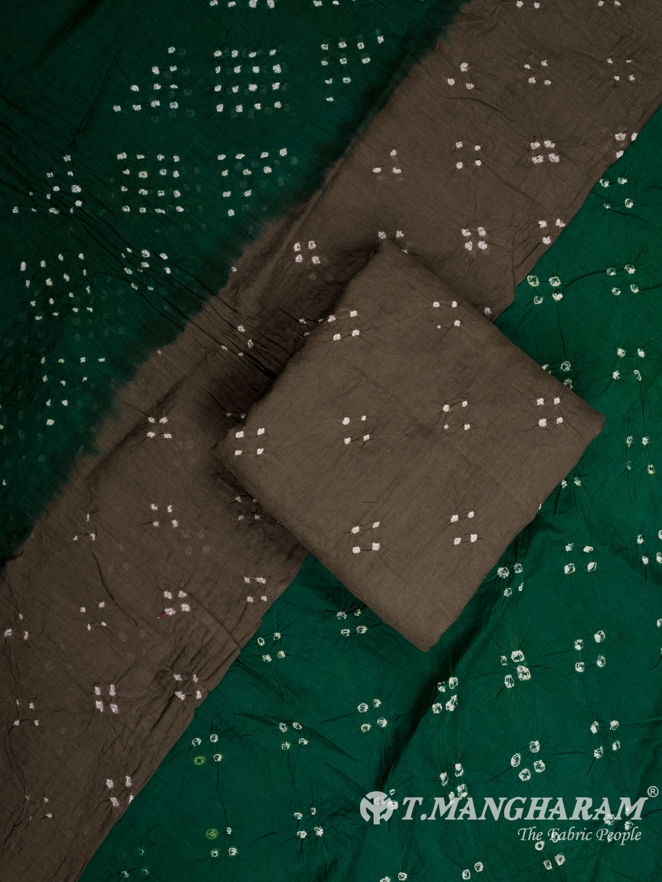 Multicolor Cotton Chudidhar Fabric Set - EF1470 view-1
