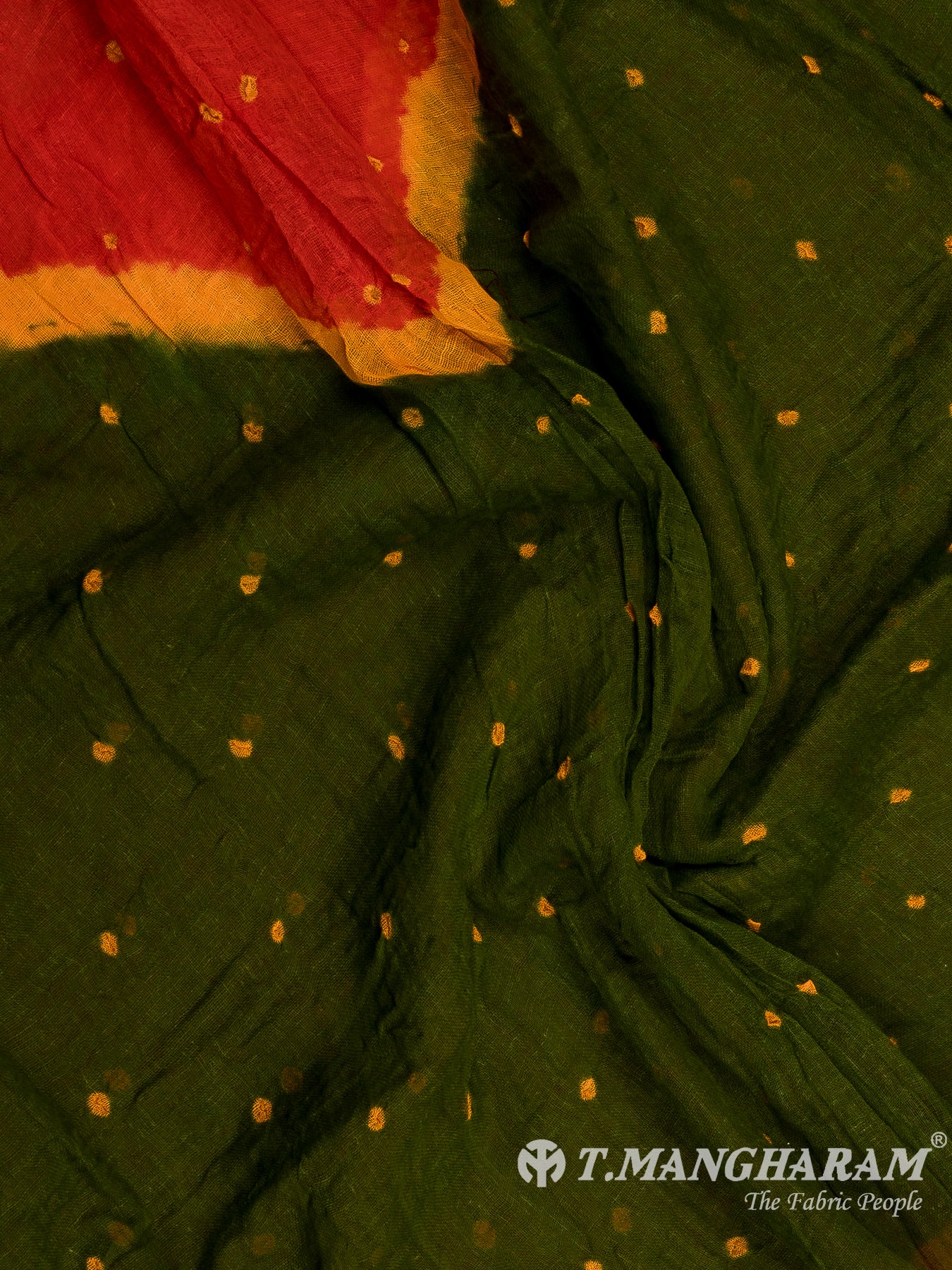 Multicolor Cotton Chudidhar Fabric Set - EF1462 view-3