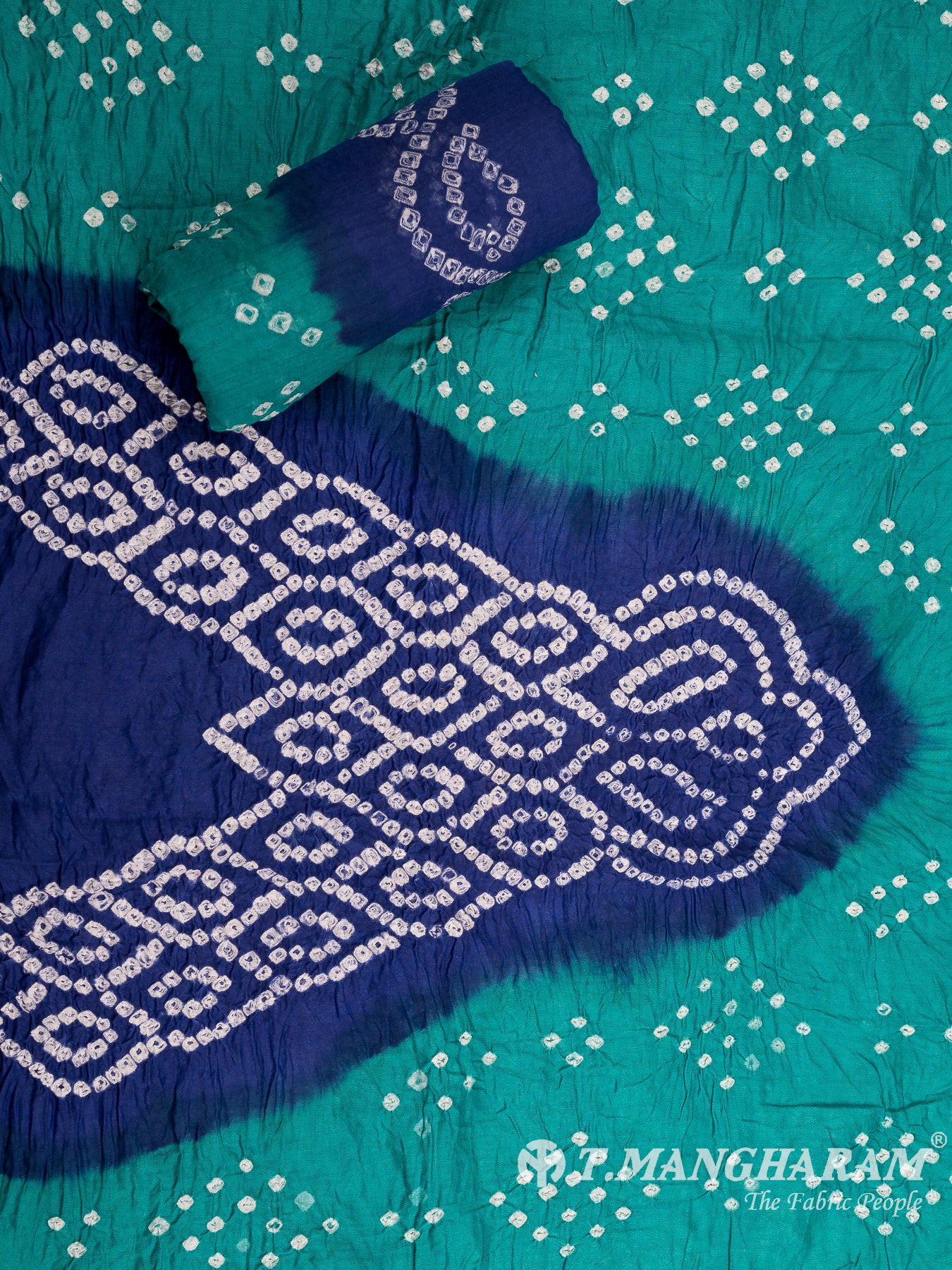 Multicolor Cotton Chudidhar Fabric Set - EF1468 view-2