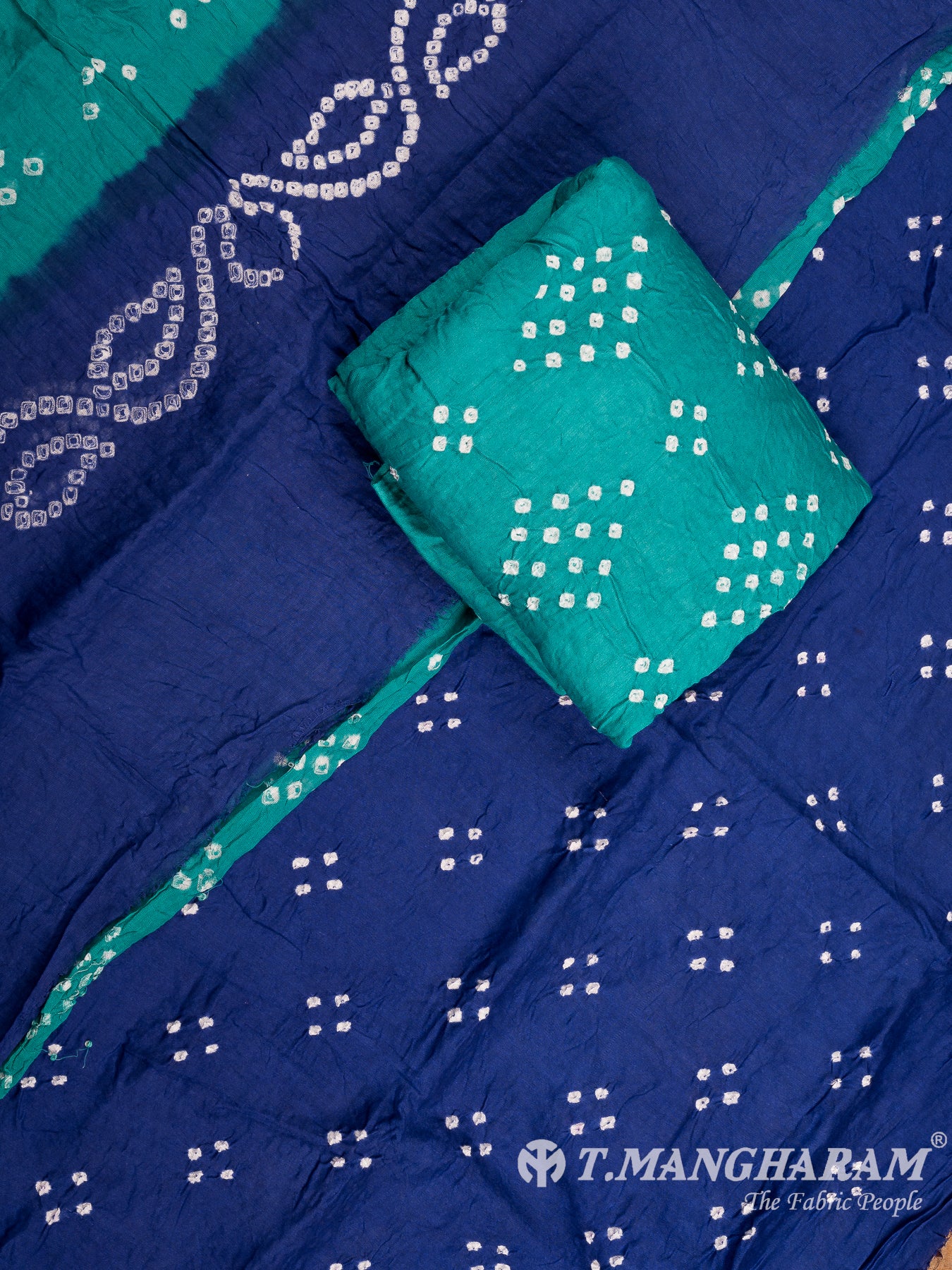 Multicolor Cotton Chudidhar Fabric Set - EF1468 view-1
