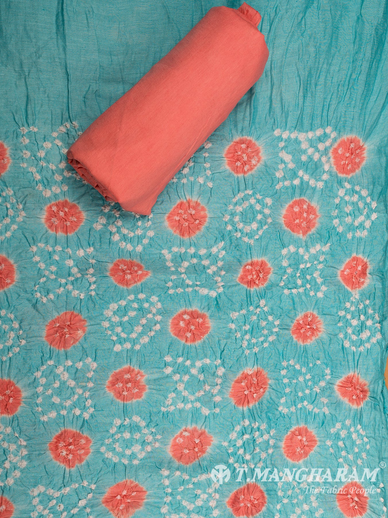 Multicolor Cotton Chudidhar Fabric Set - EF1442 VIEW-2