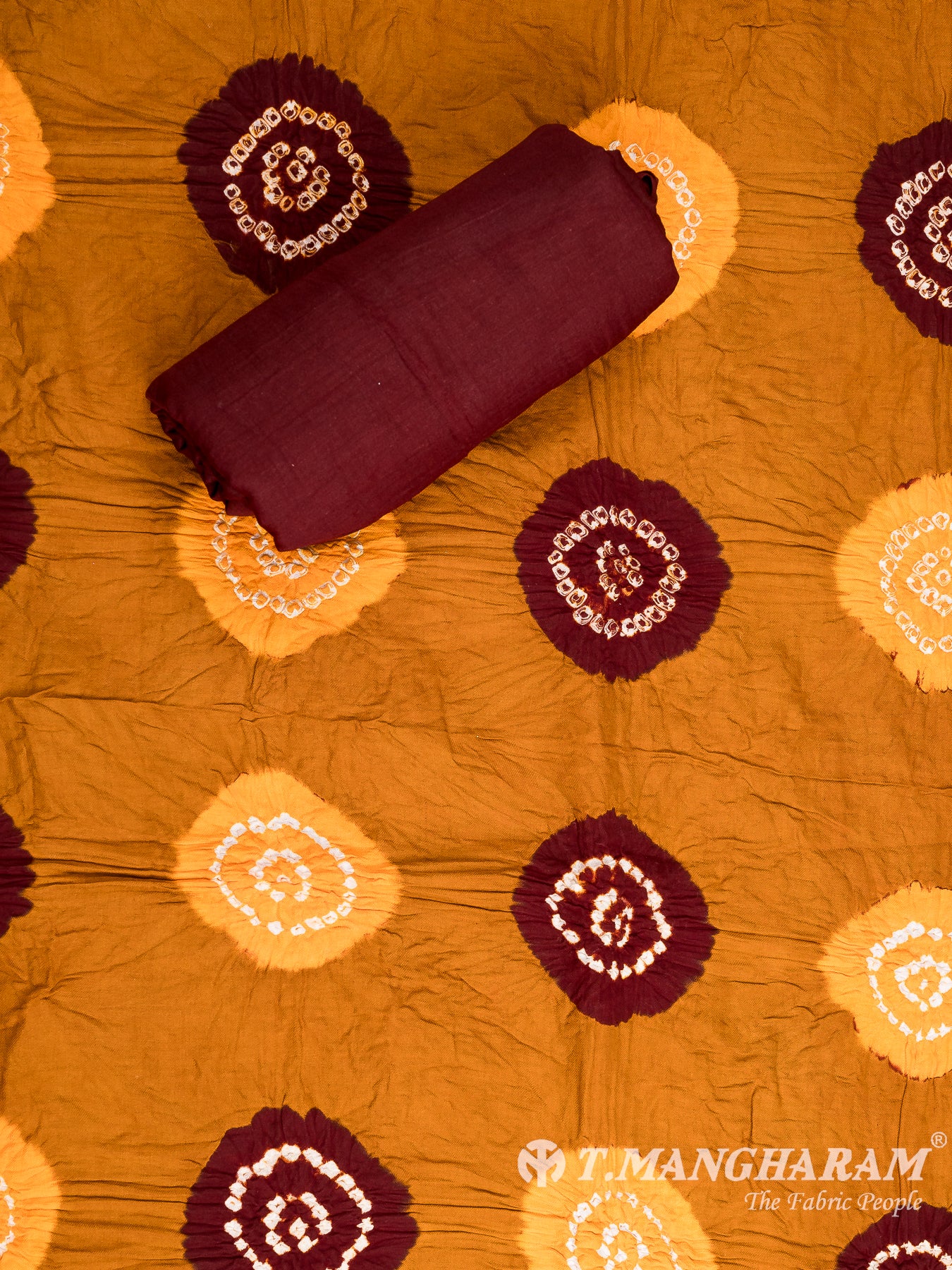Multicolor Cotton Chudidhar Fabric Set - EF1466 view-2