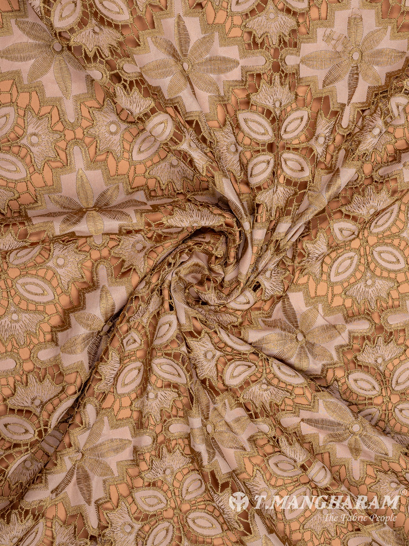 Multicolor Cotton Embroidery Fabric - EC9319 view-1