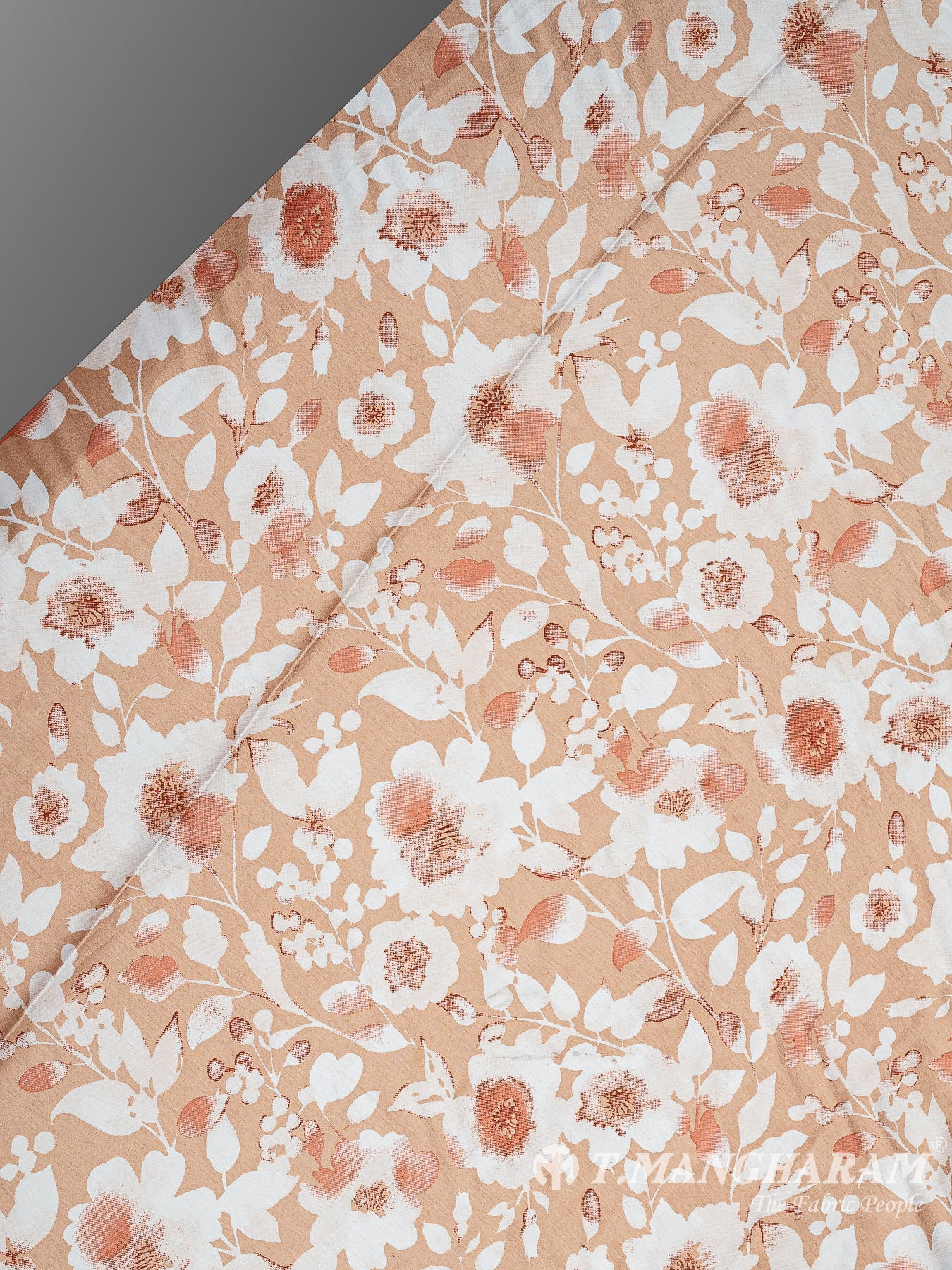 Brown Silk Fabric - EB7471 view-2