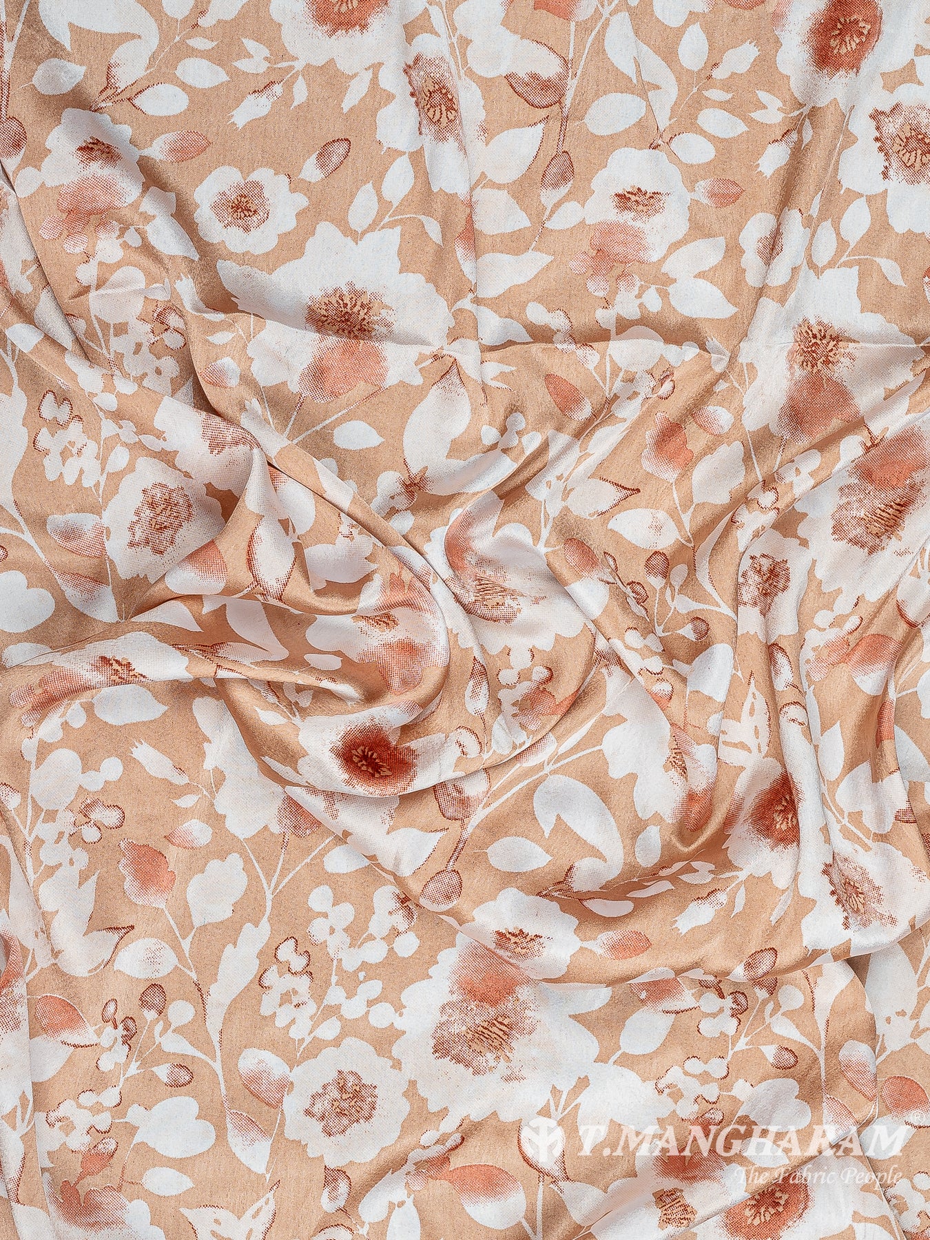 Brown Silk Fabric - EB7471 view-4