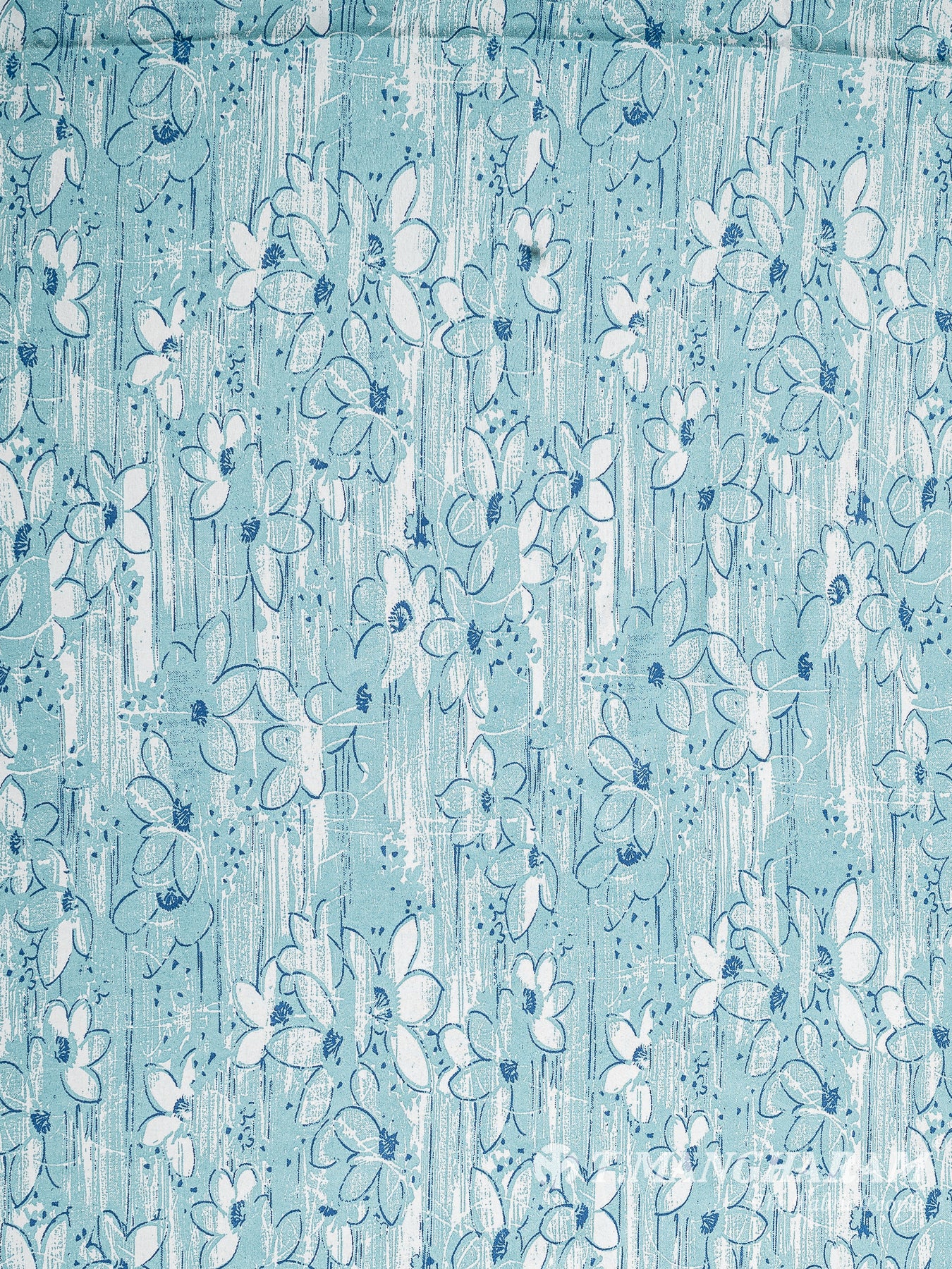 Blue Satin Fabric - EB7510 view-3