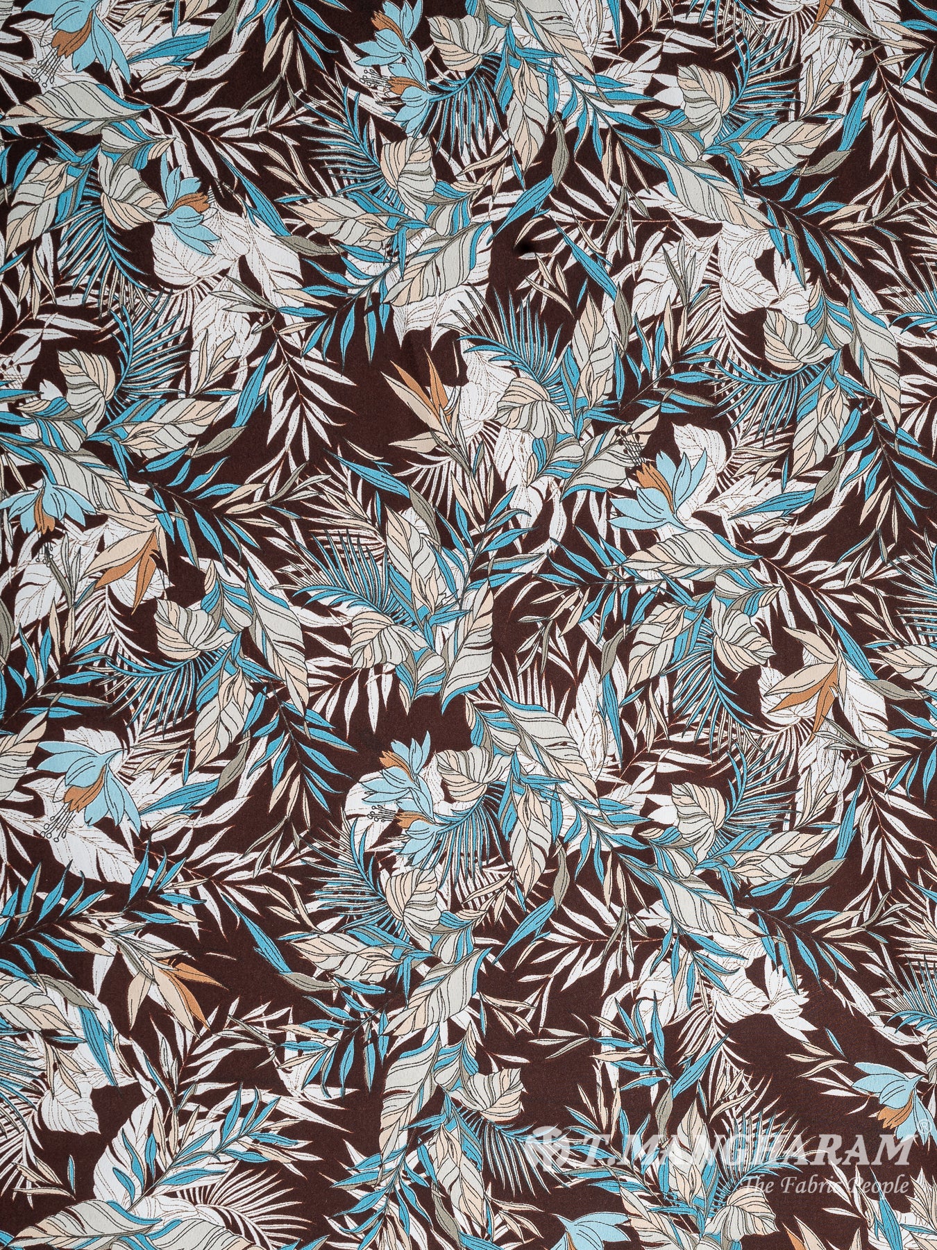 Brown Crepe Fabric - EB7493 view-3