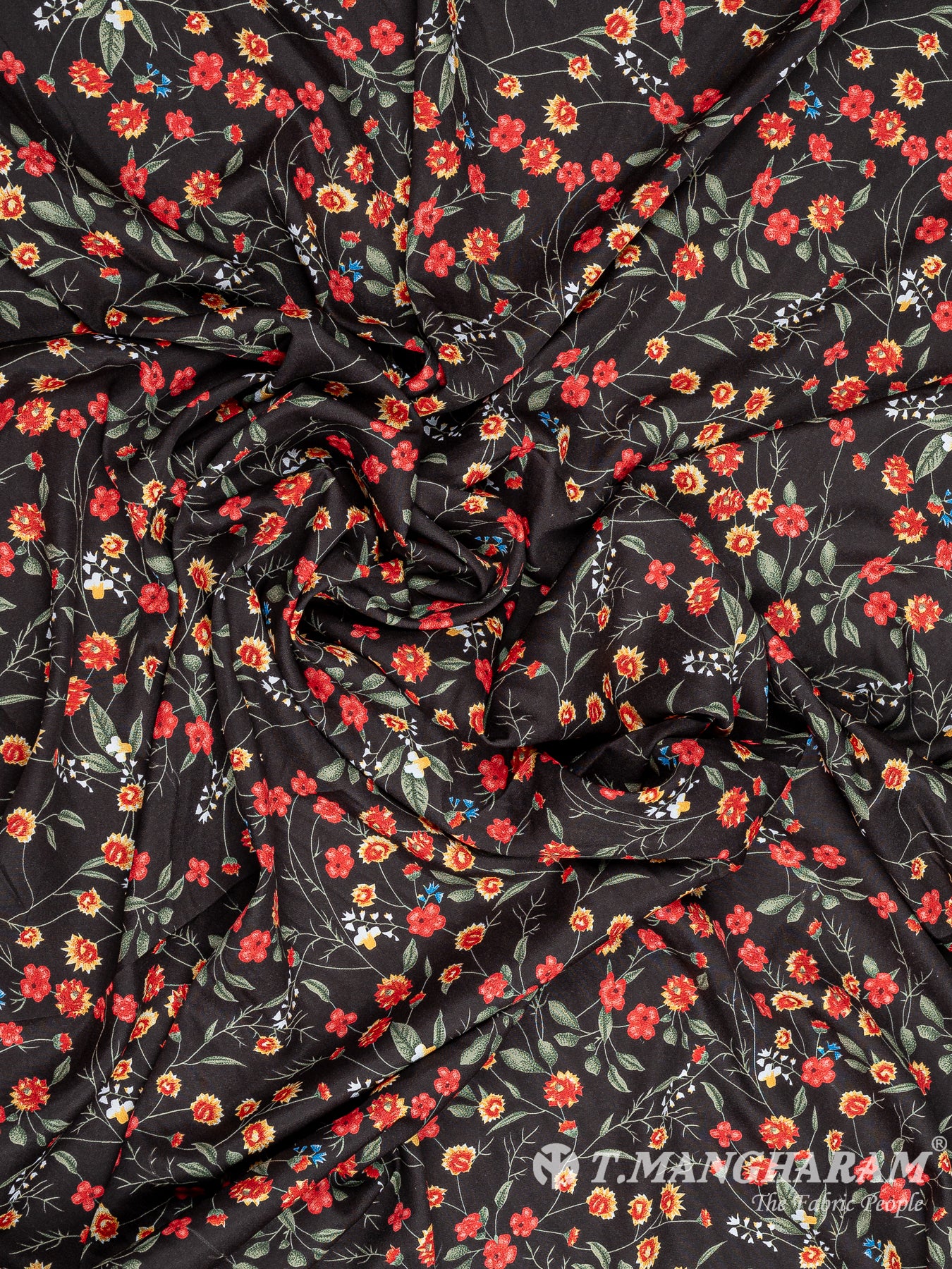 Black Crepe Fabric - EB7500 view-4