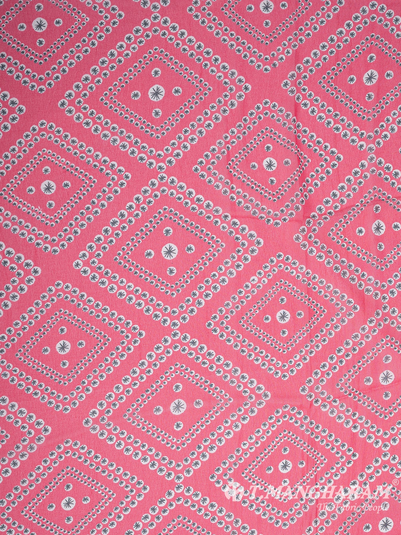 Pink Georgette Fabric - EA3146