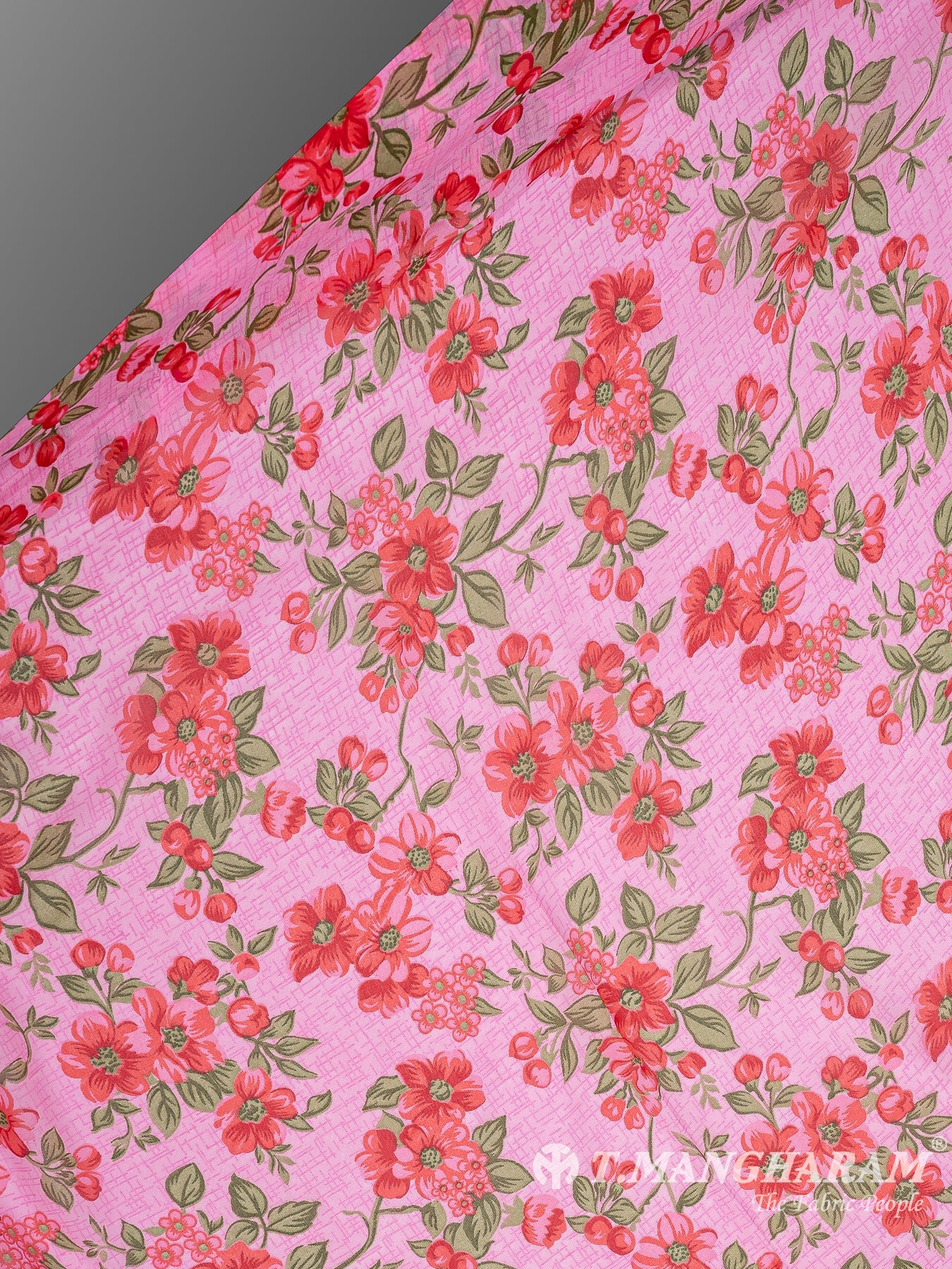 Pink Georgette Fabric - EA3150 view-2