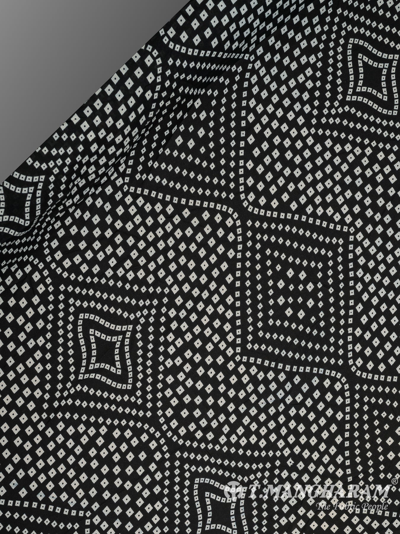 Black Crepe Fabric - EA3106 view-2