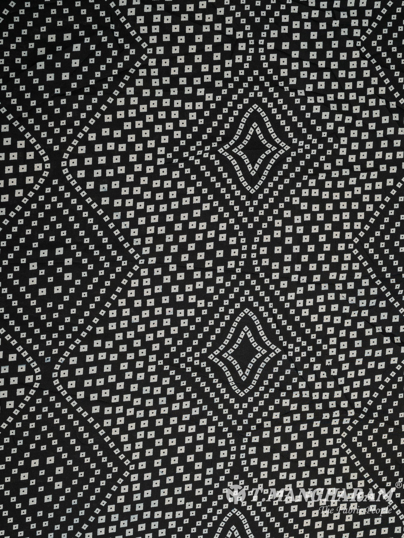 Black Crepe Fabric - EA3106 view-3