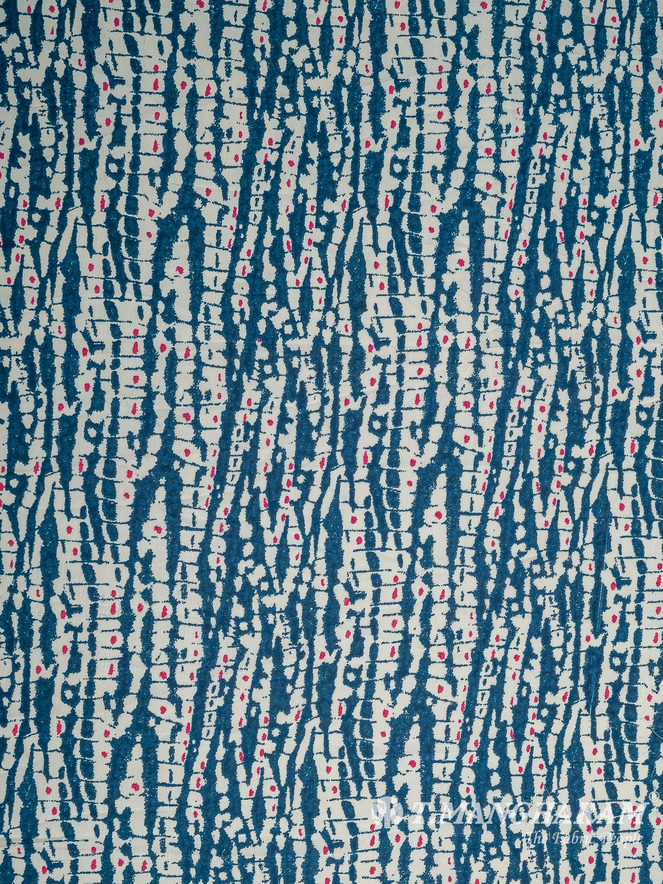 Blue Crepe Fabric - EA3116