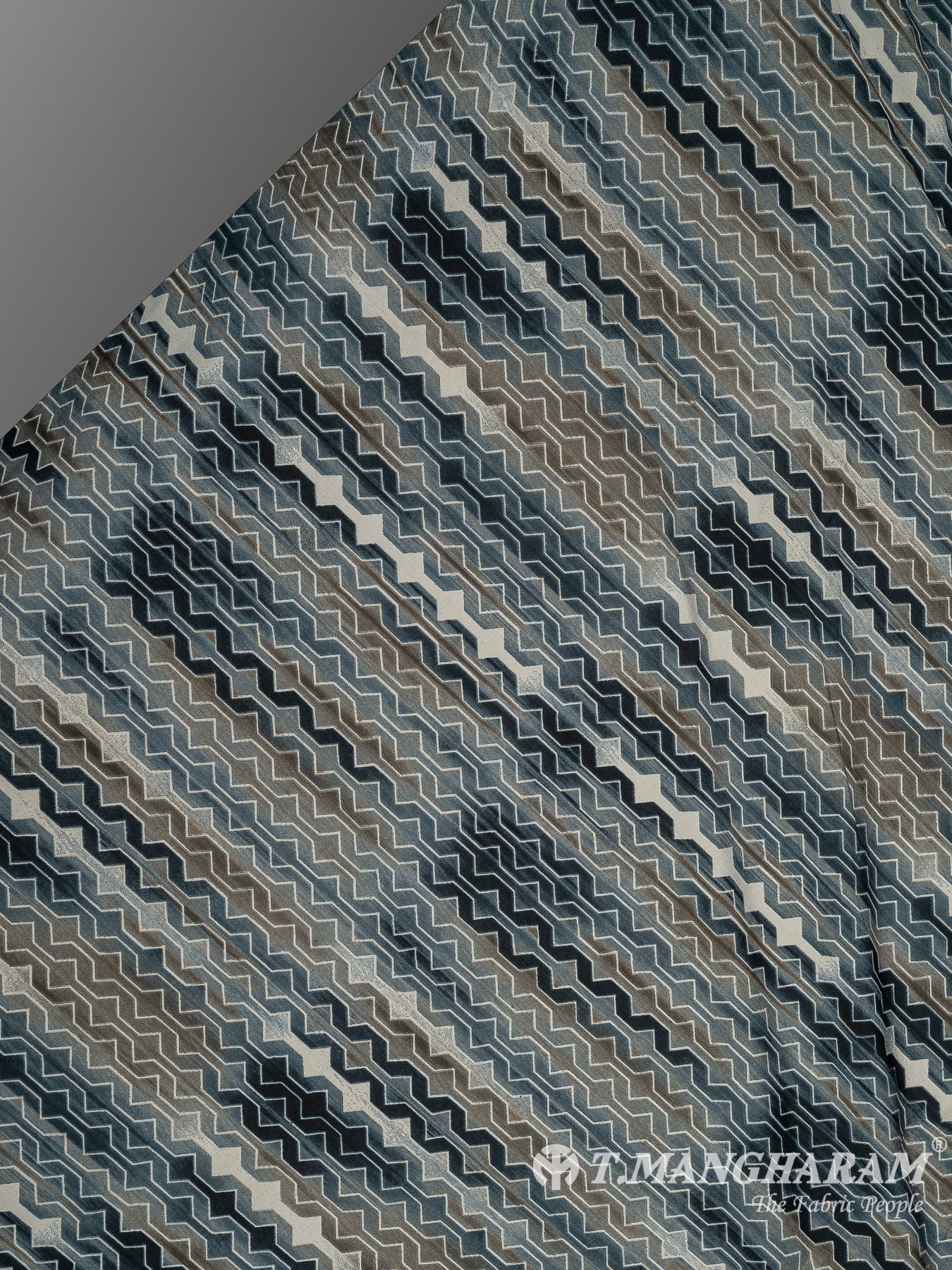 Grey Crepe Fabric - EC10453 view-2