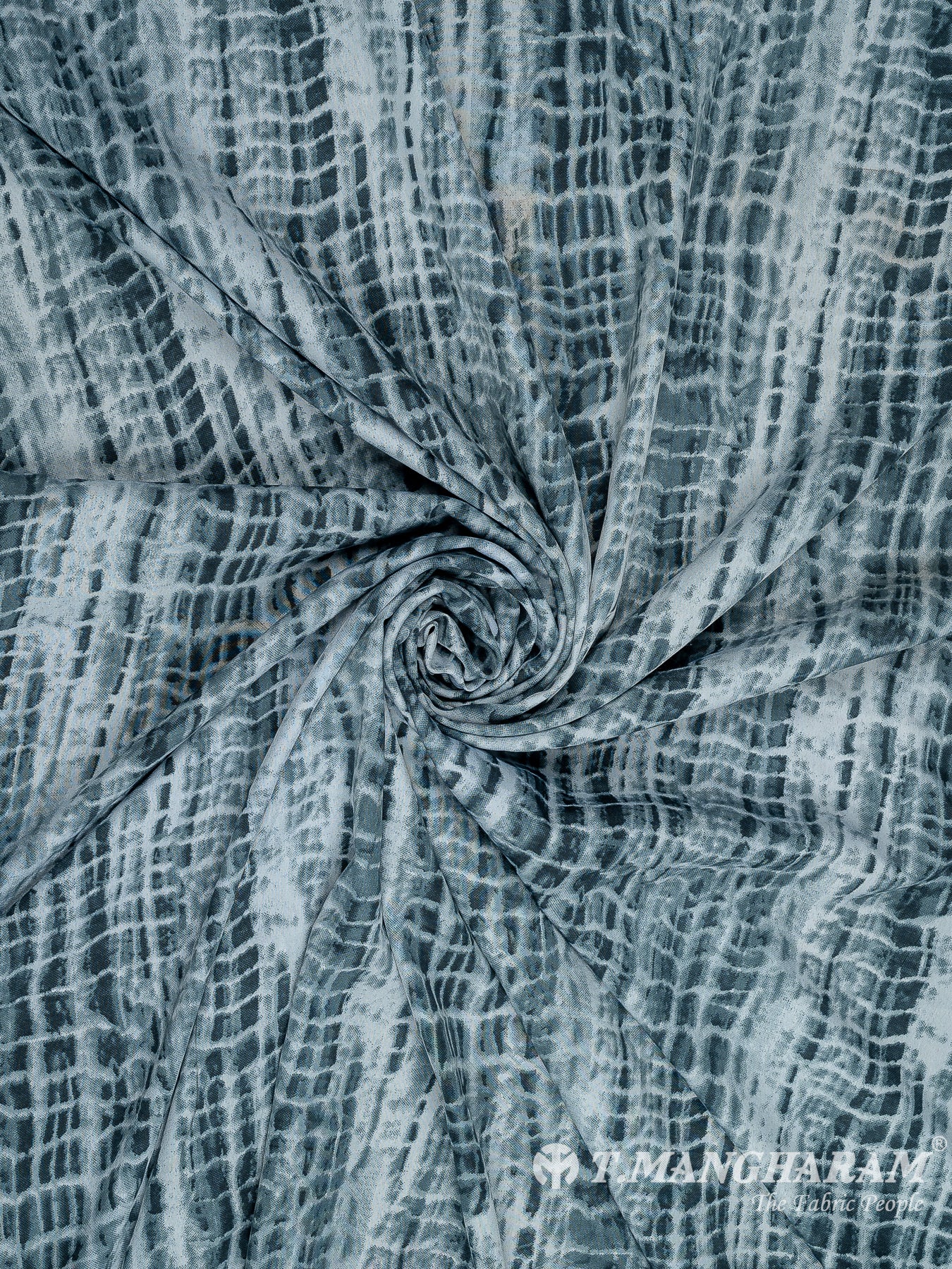 Grey Crepe Fabric - EC10446 view-1