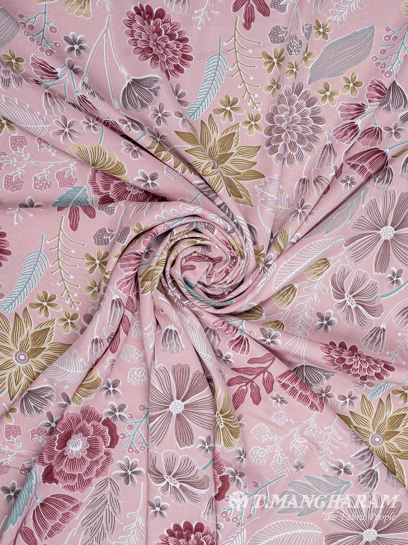 Pink Crepe Fabric - EC10466 view-1