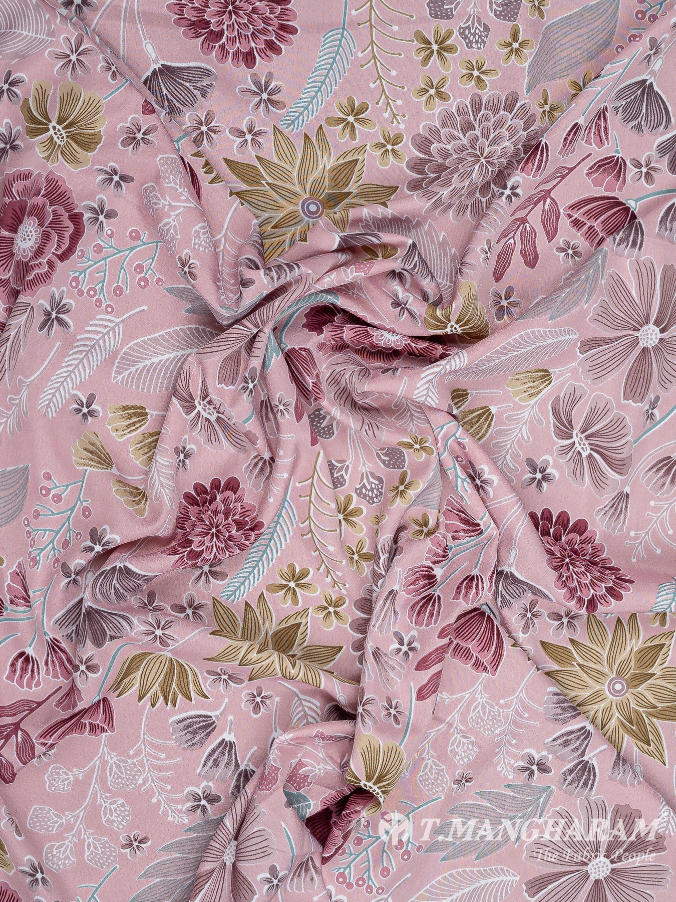 Pink Crepe Fabric - EC10466 view-4