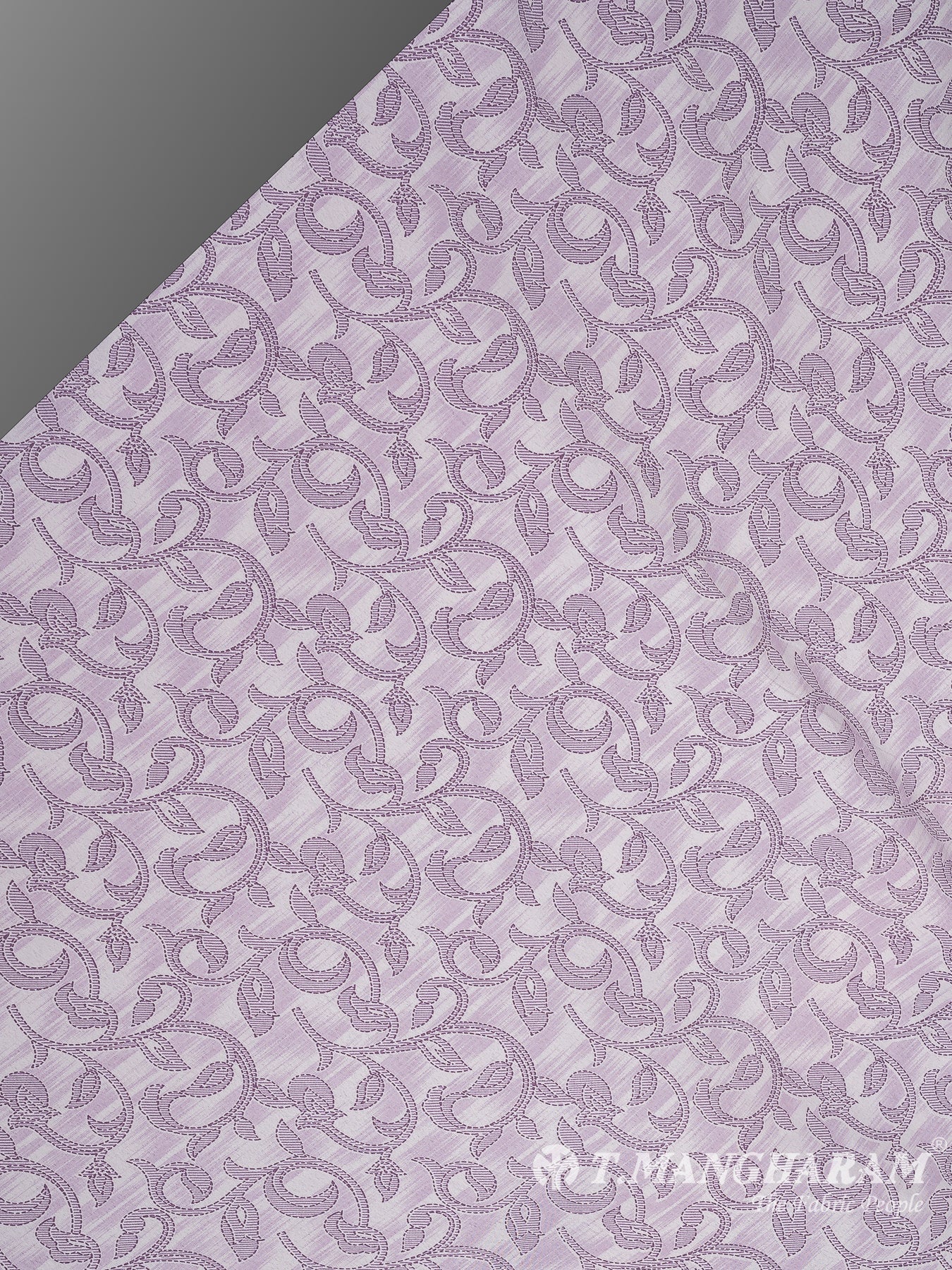 Violet Crepe Fabric - EC10449 view-2