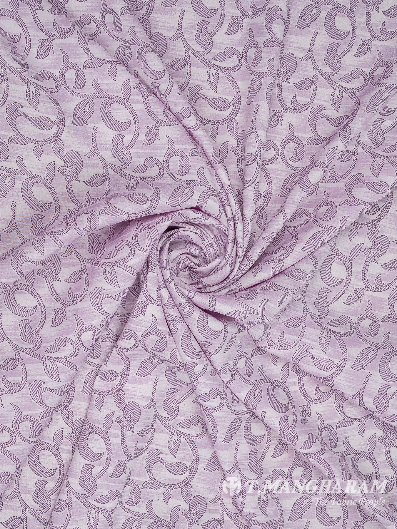 Violet Crepe Fabric - EC10449 view-1