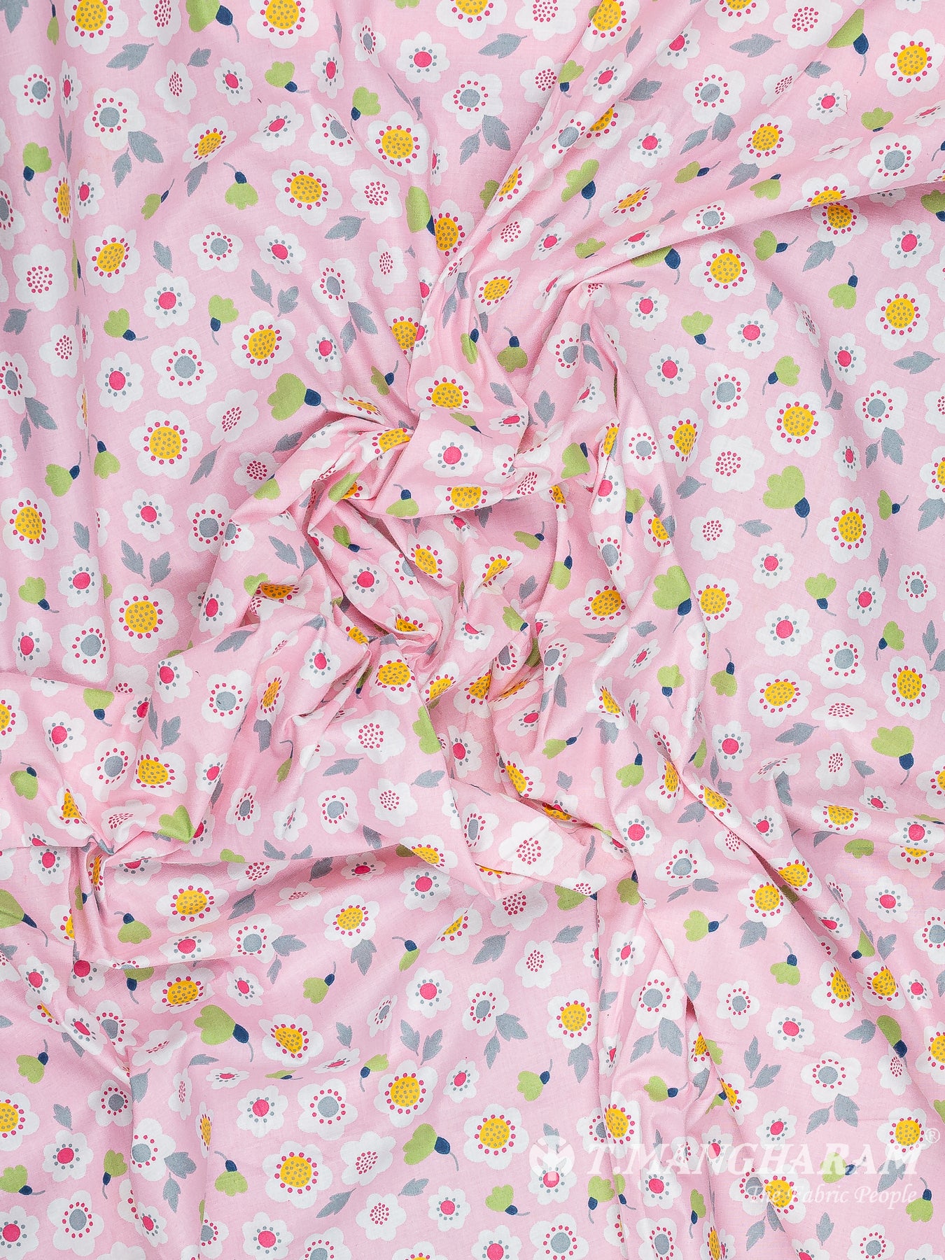 Pink Cotton Fabric - EC10428 view-4