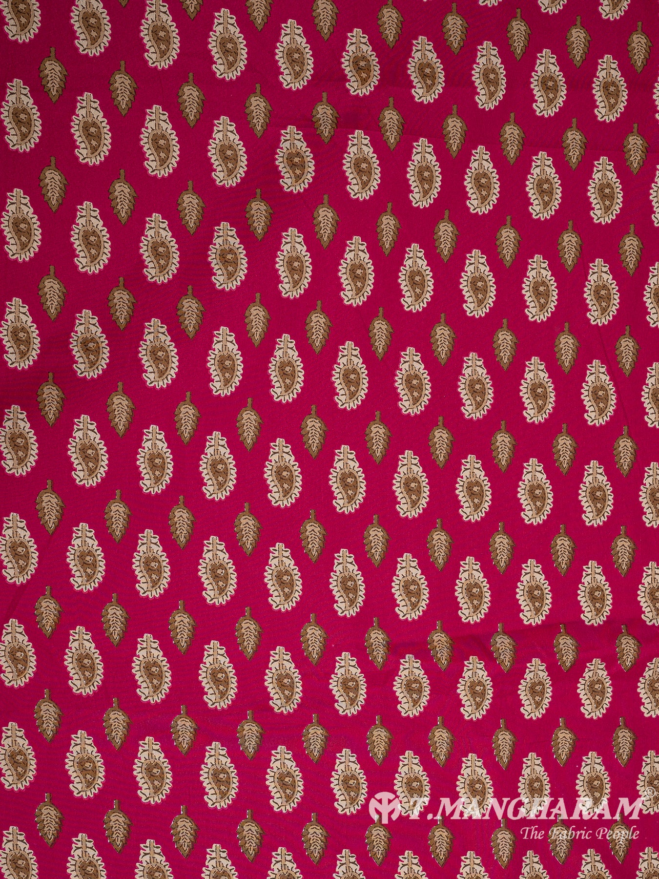 Pink Crepe Fabric - EC10473 view-3